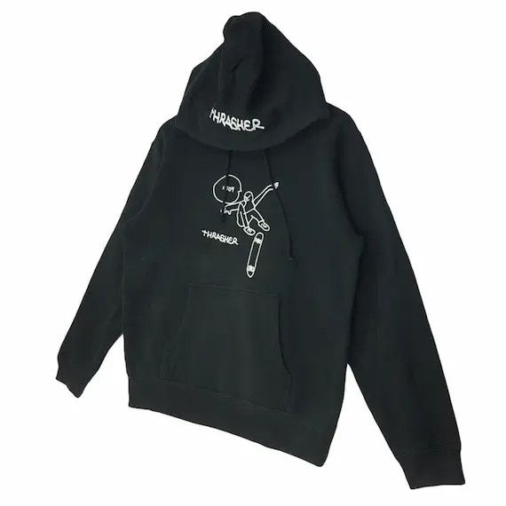 Thrasher Vtg THRASHER San Francisco Skateboard Hoodie Sweatshirt Size US M / EU 48-50 / 2 - 4 Thumbnail