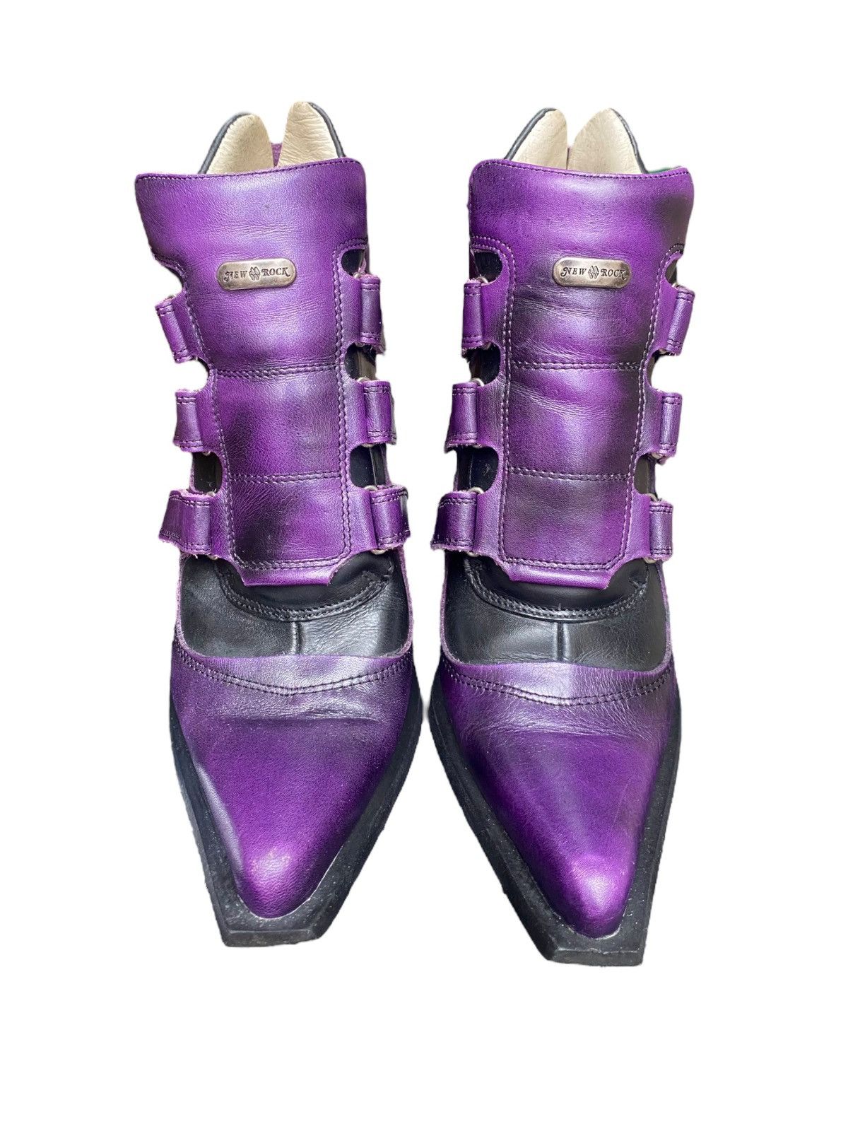 New Rock Vintage New Rock malicia vibrant purple heels Size 37 Size US 7 / IT 37 - 2 Thumbnail