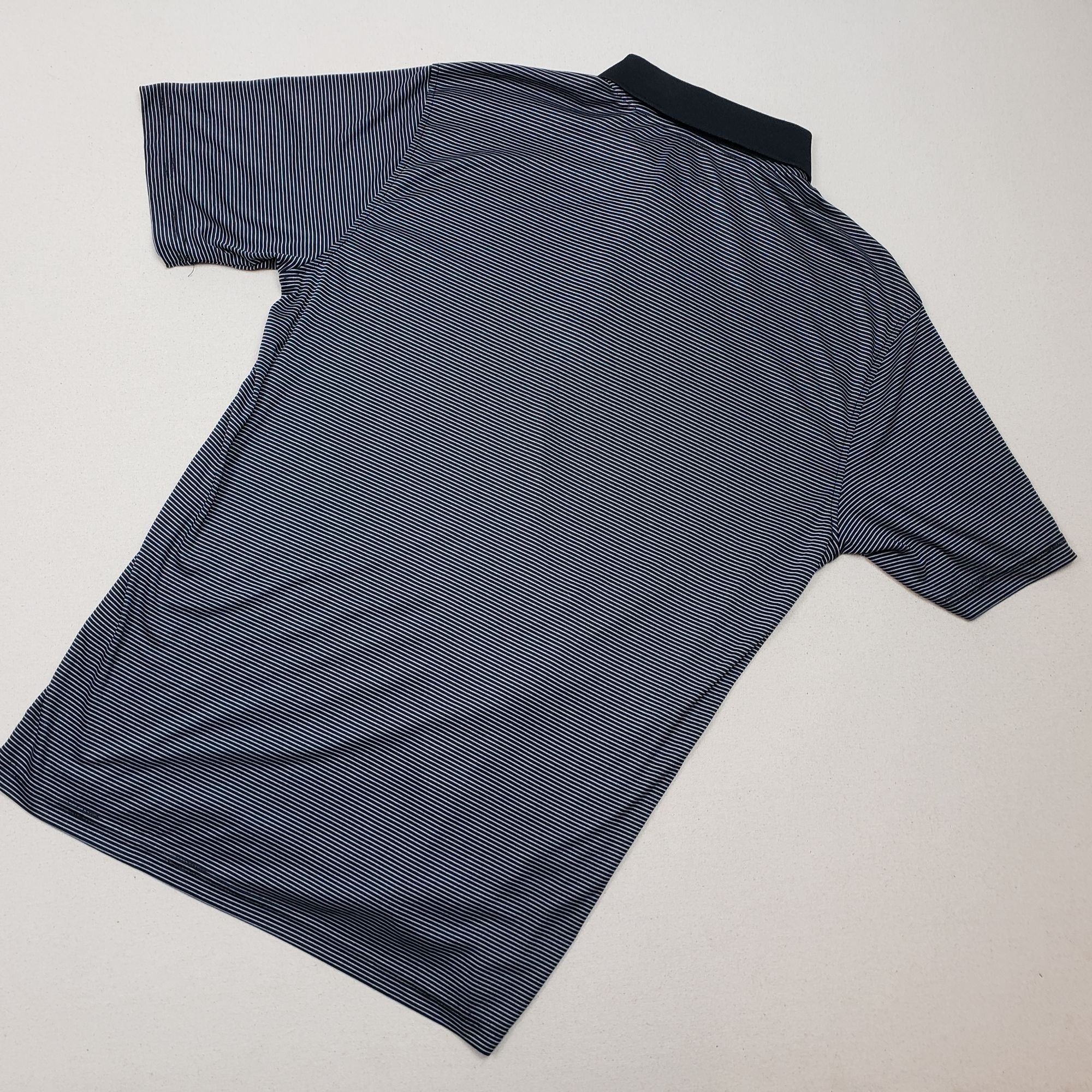 Other Slazenger Men's Golf Polo Shirt Black/White Stripe Short Slv Size US L / EU 52-54 / 3 - 4 Thumbnail