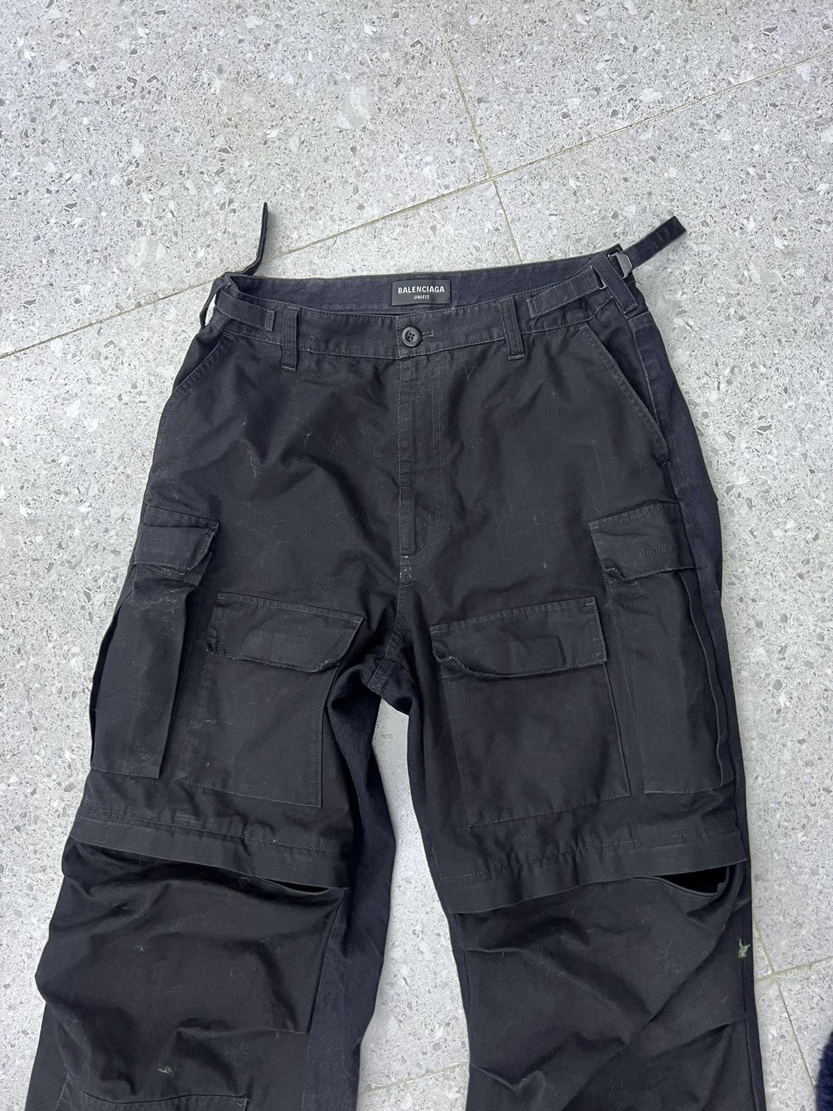 Balenciaga Balenciaga Cotton twill cargo pants Size US 32 / EU 48 - 2 Thumbnail