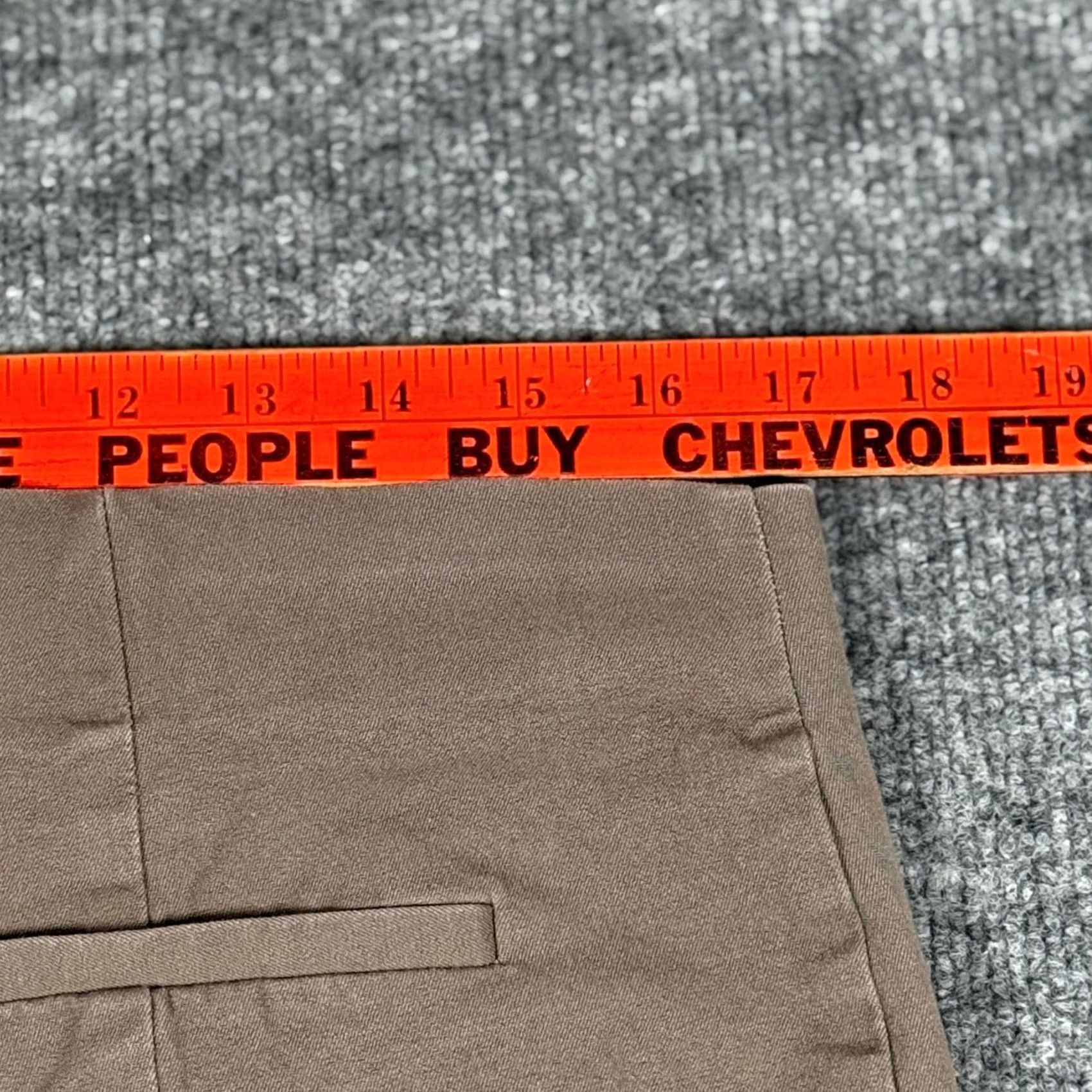 Vintage A New Day Pants Women 14 Beige WorkWear Tapered Elastic Waistband Side fly hook Zip Size 36" / US 14 / IT 50 - 7 Thumbnail