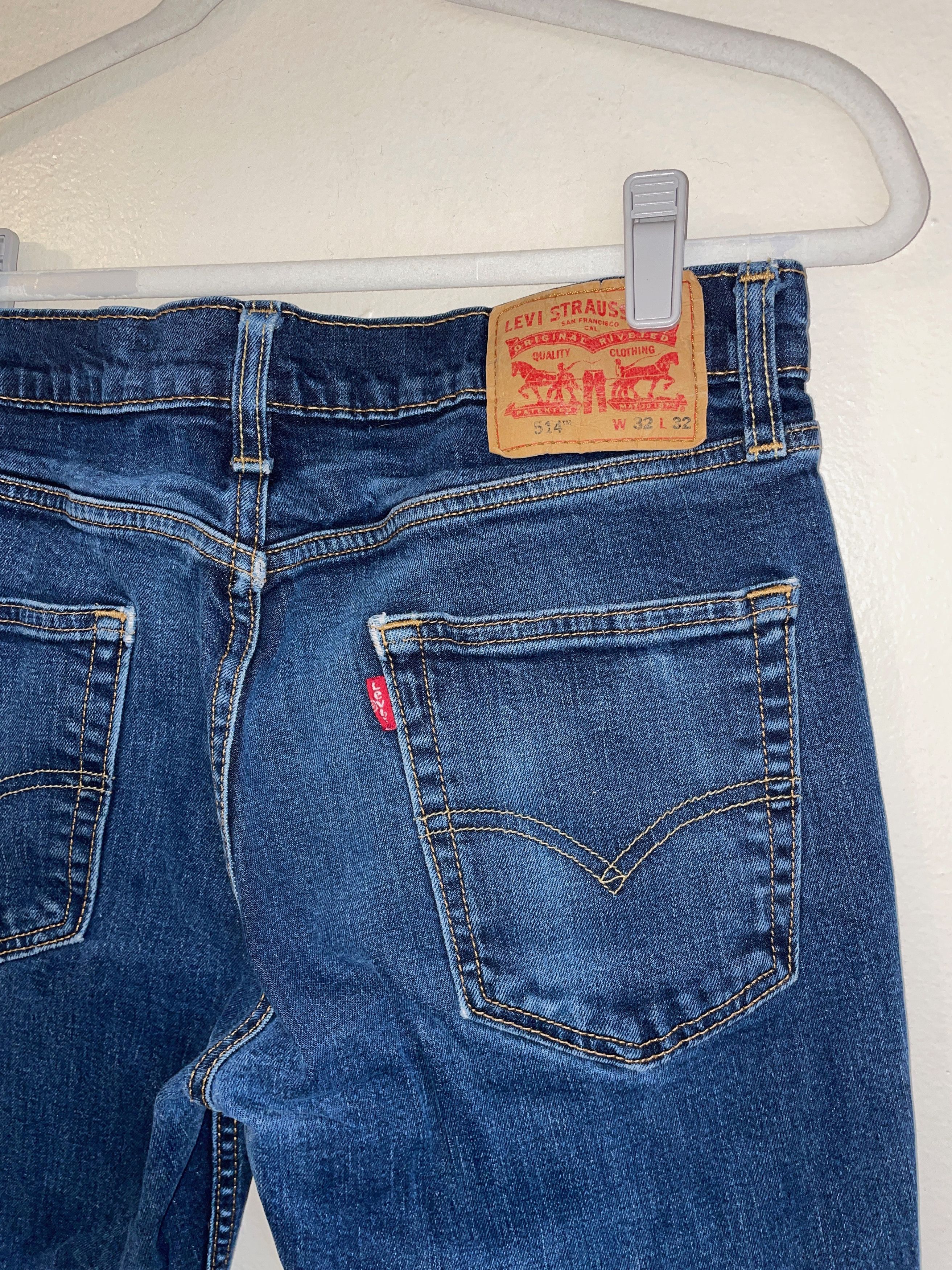 Levi's Vintage Clothing Levi's 514 Blue Jeans Size US 32 / EU 48 - 4 Thumbnail