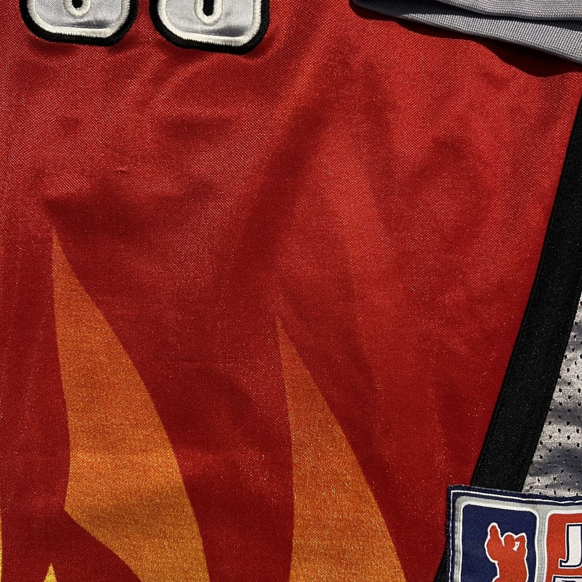Other Vintage 90s Johnny Blaze Flame Jersey Size US XL / EU 56 / 4 - 5 Thumbnail