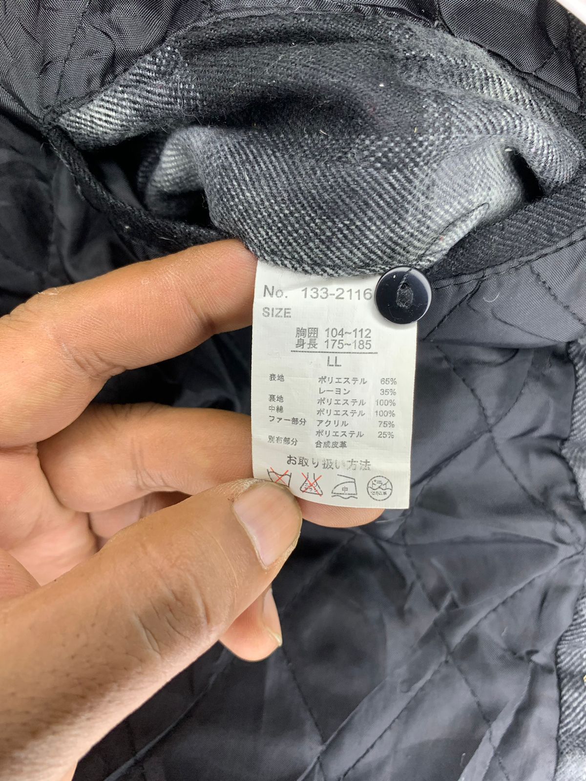 Japanese Brand × Vintage Y2k splendid statisfaction veterano fur punk jacket Size US L / EU 52-54 / 3 - 10 Thumbnail