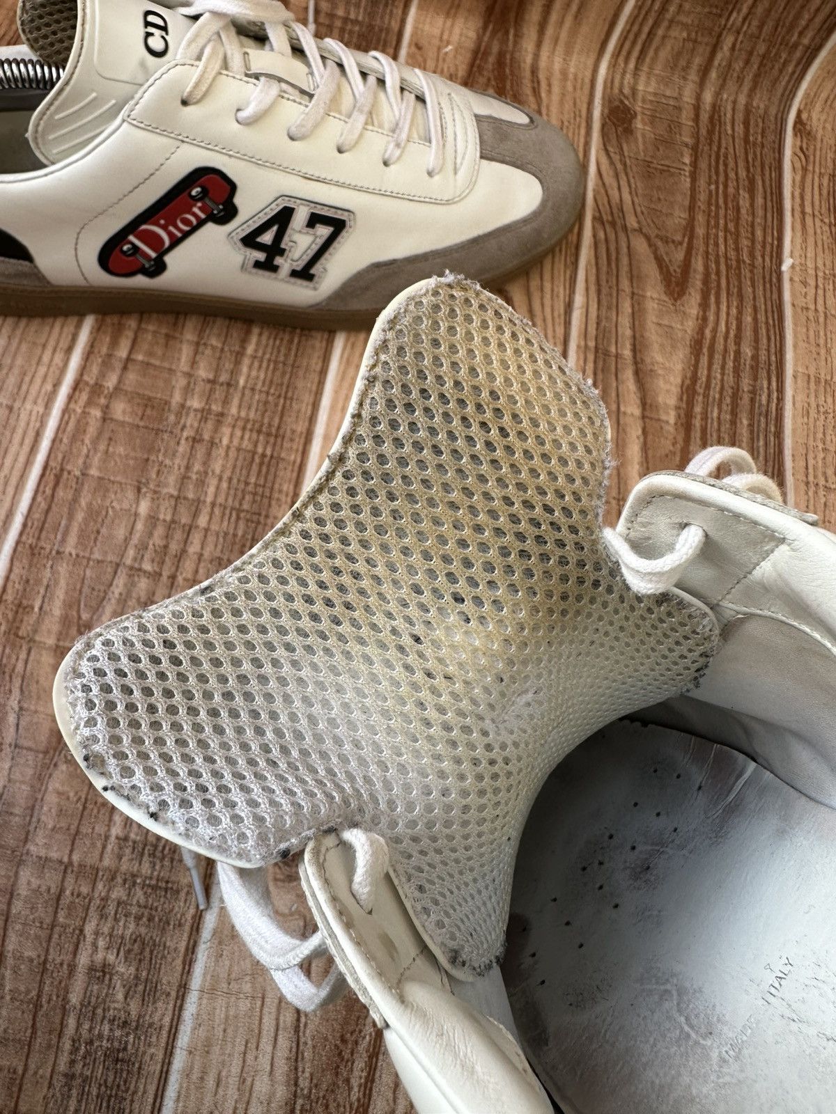 Dior Kim Jones Dior B01 White/Gum Patch Logo Sneaker Size US 10 / EU 43 - 19 Thumbnail