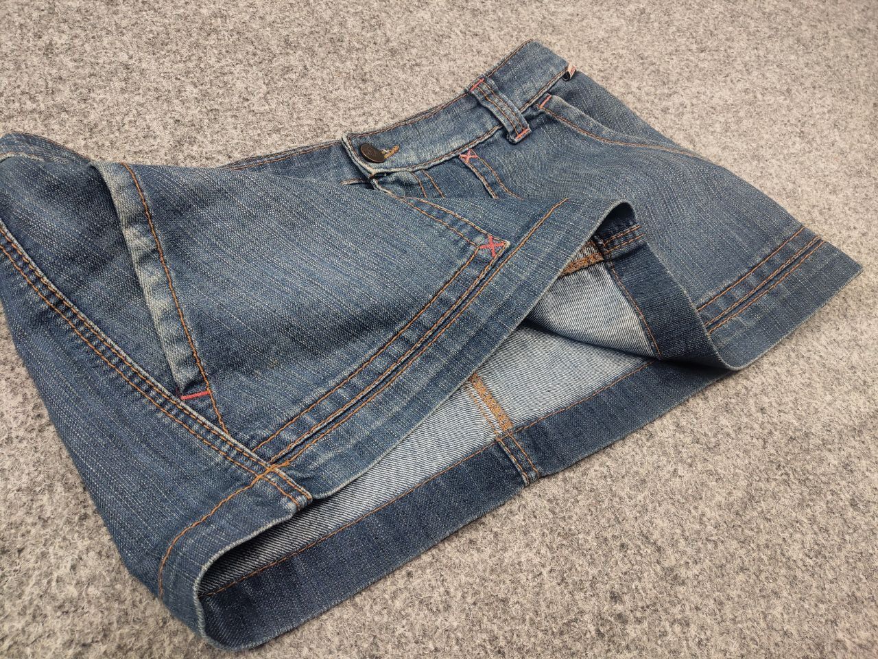Miss Sixty Miss Sixty Killah Vintage Denim mini Skirt hysteric LGB Size 30" / US 8 / IT 44 - 8 Thumbnail