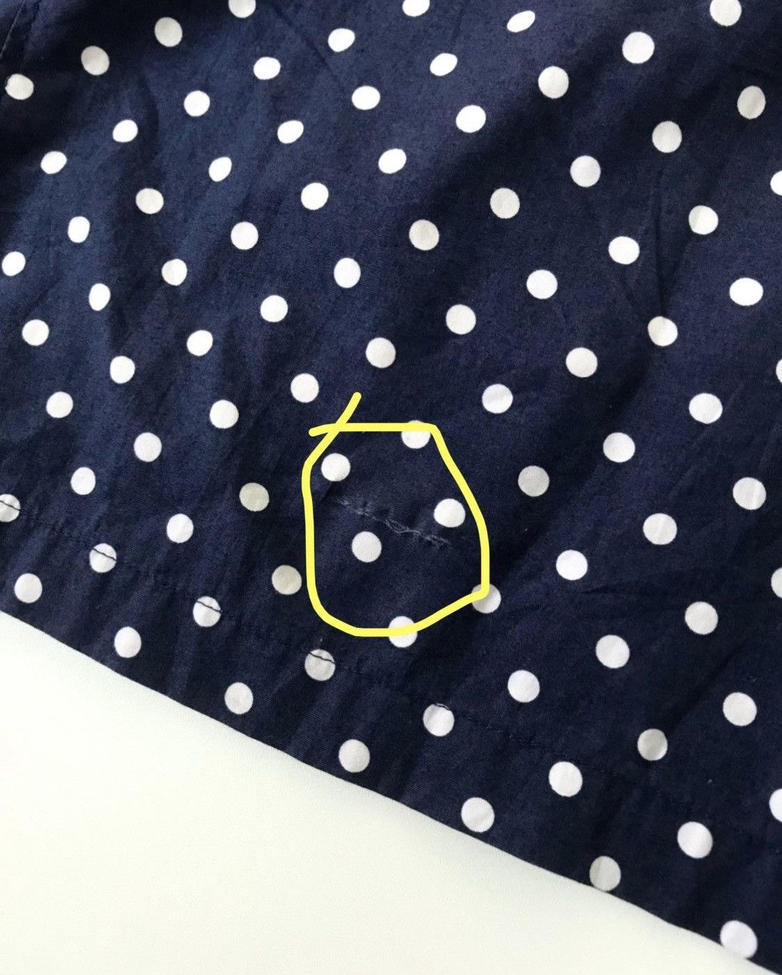 Comme des Garcons Cdgcdg AD2007 polkadot shirt Size US S / EU 44-46 / 1 - 2 Thumbnail