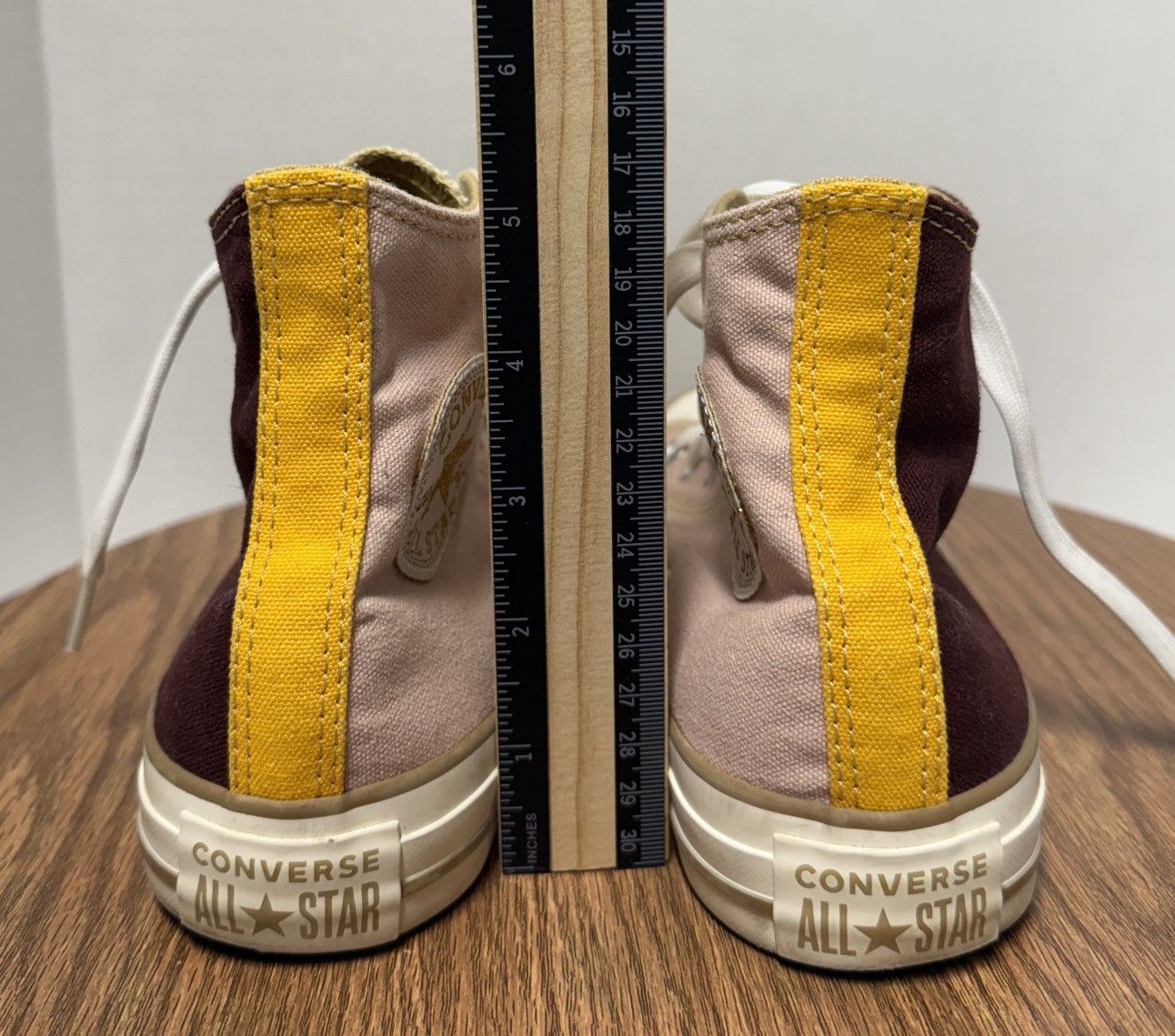 Converse Converse Women Chuck Taylor Pink/Burgundy Hightop Sneaker Size US 7 / IT 37 - 9 Thumbnail