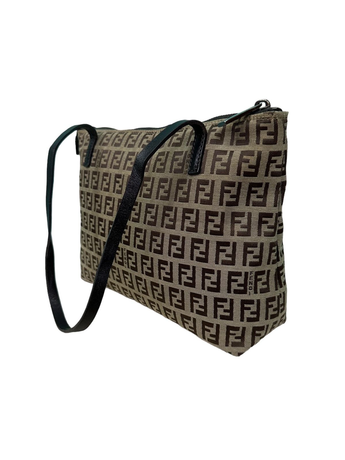 Fendi AUTHENTIC VINTAGE FENDI ZUCCHINO TOTE BAG Size ONE SIZE - 7 Thumbnail