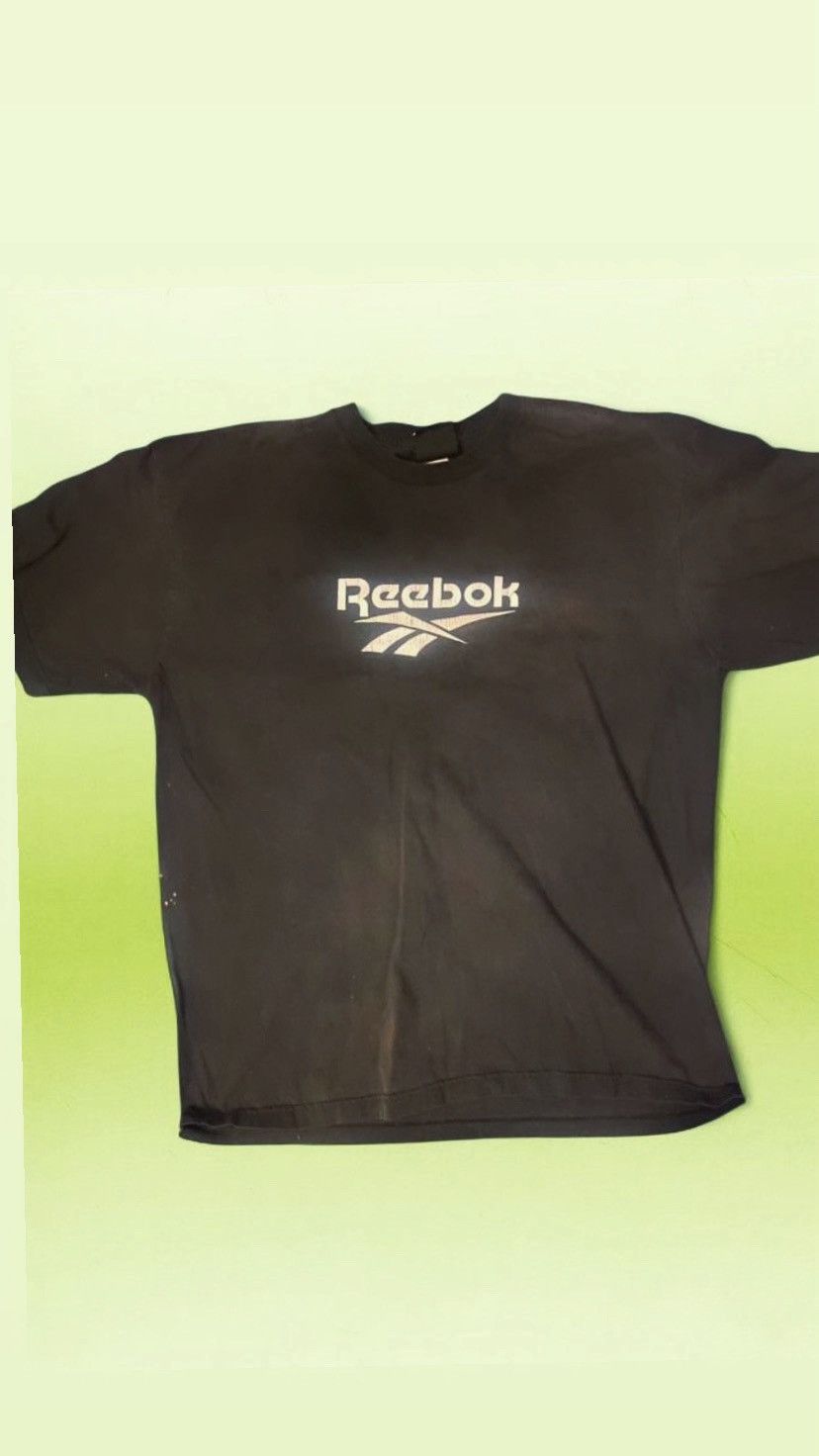 Reebok Y2K Reebok Black Limited Edition “Question Answer” T-Shirt Size US L / EU 52-54 / 3 - 1 Thumbnail