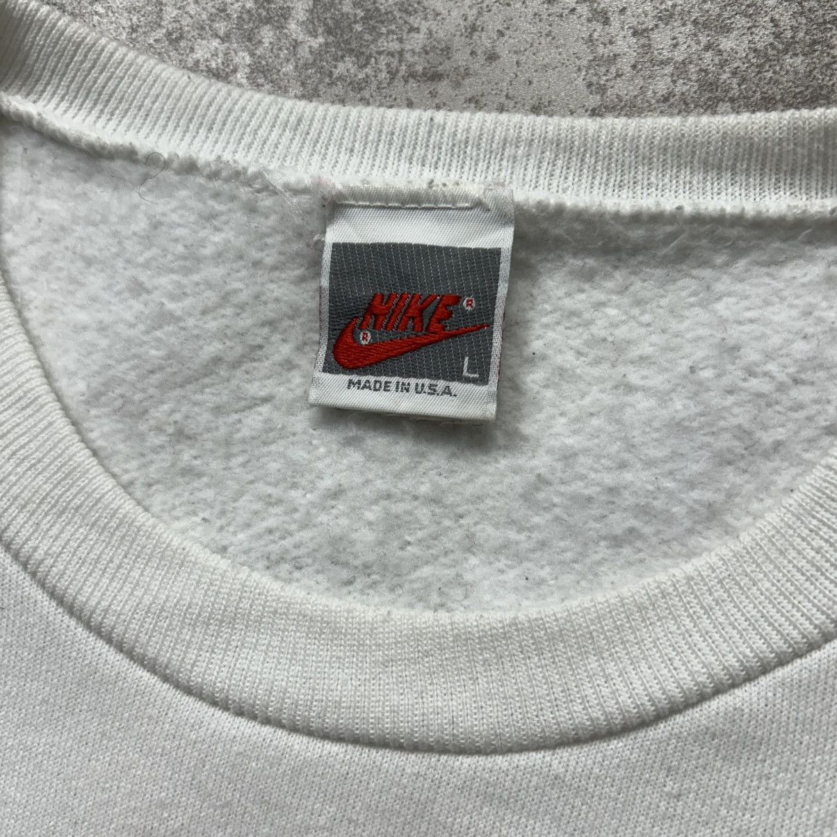 Nike × Vintage VTG 90s NIKE VOLLEYBALL TEAM AllSTAR PULLOVER SWEATSHIRT Size US L / EU 52-54 / 3 - 6 Thumbnail