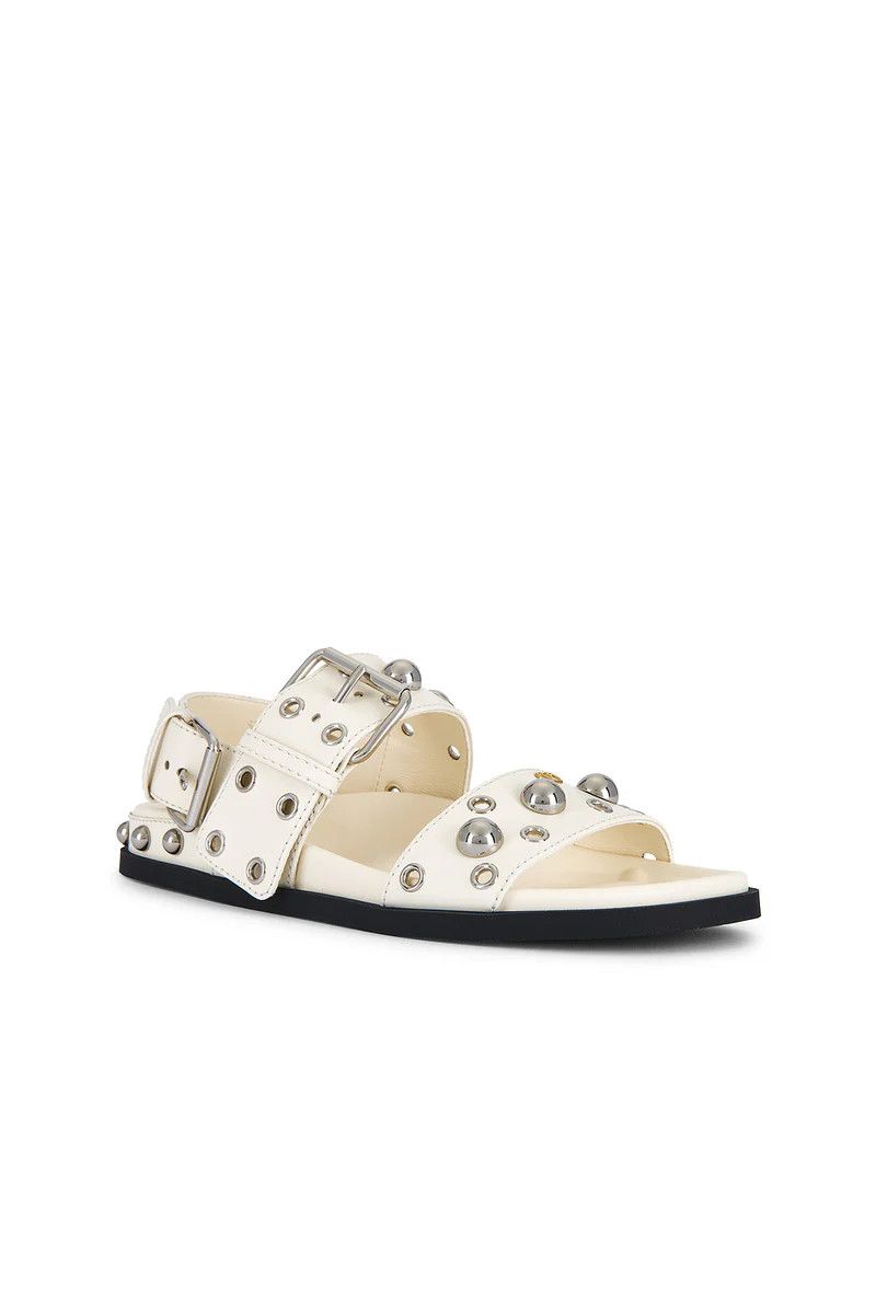 Valentino os11x0126 Nellcote Sandals in Ivory Size US 7 / IT 37 - 2 Thumbnail