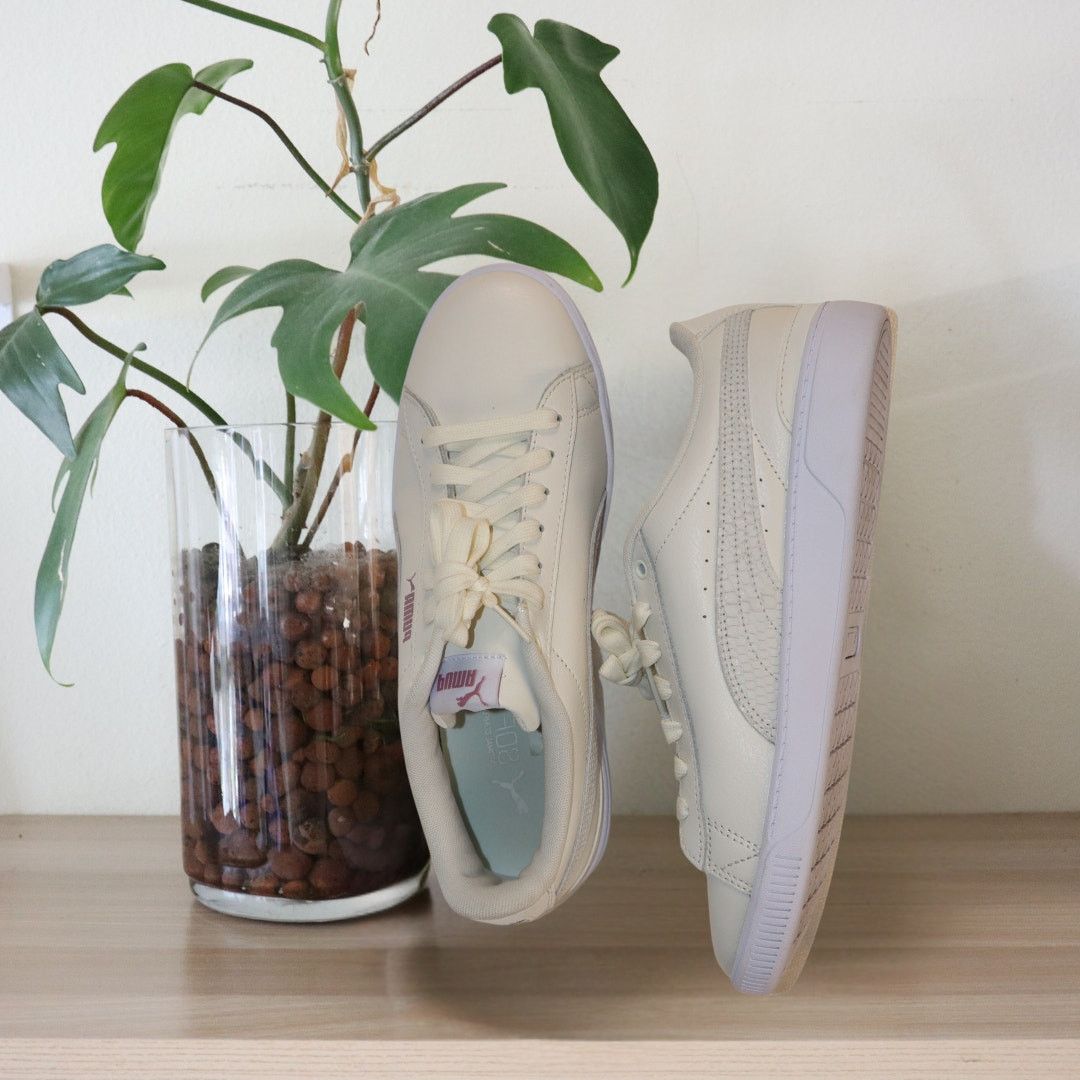 Puma White Puma Vikky V3 Women's Sneakers - 389140-01 - Size 9.5 Size US 9.5 / IT 39.5 - 1 Thumbnail