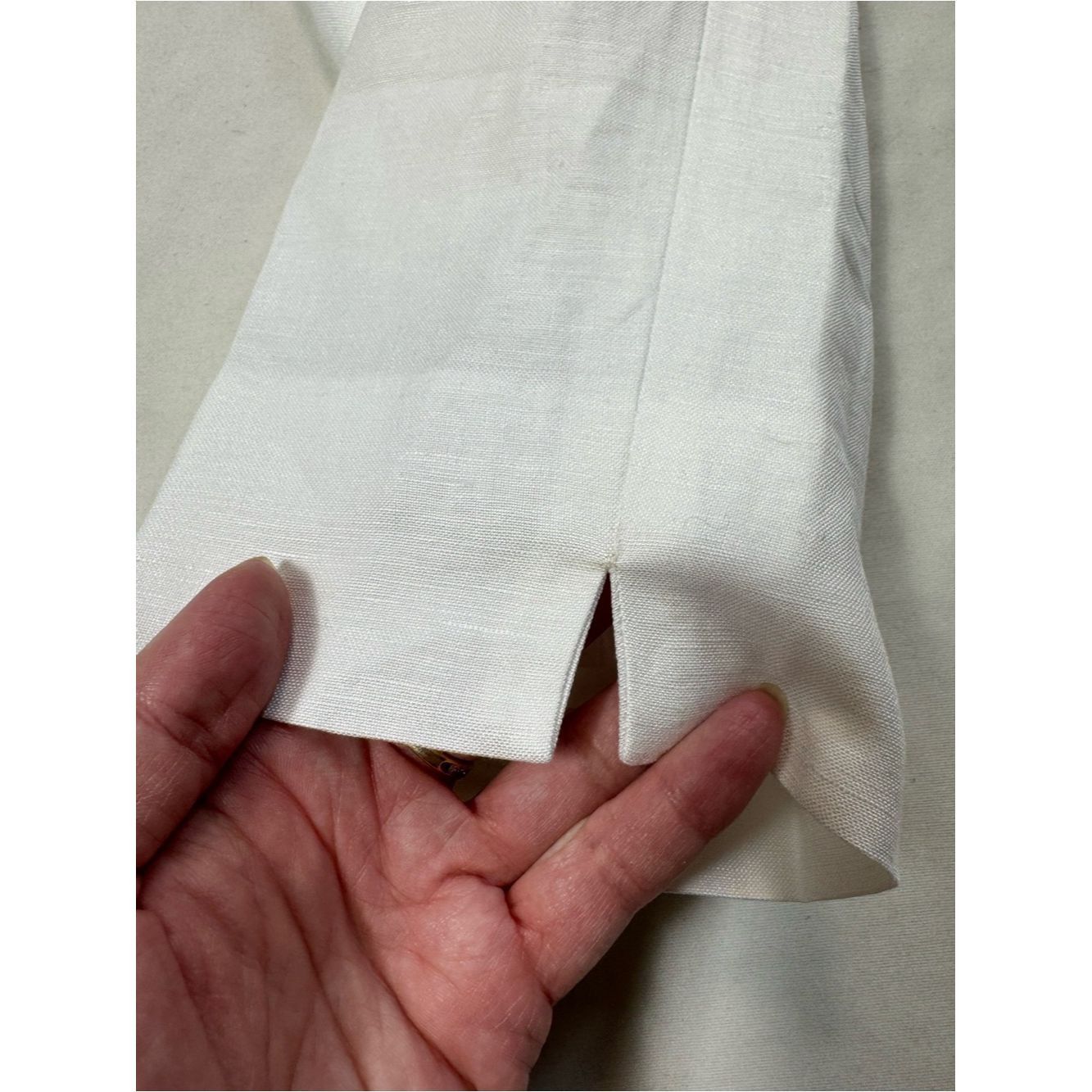 Kasper NWT New Kasper Linen Pants In Lily White Size 2 Petite Size 26" / US 2 / IT 38 - 5 Thumbnail