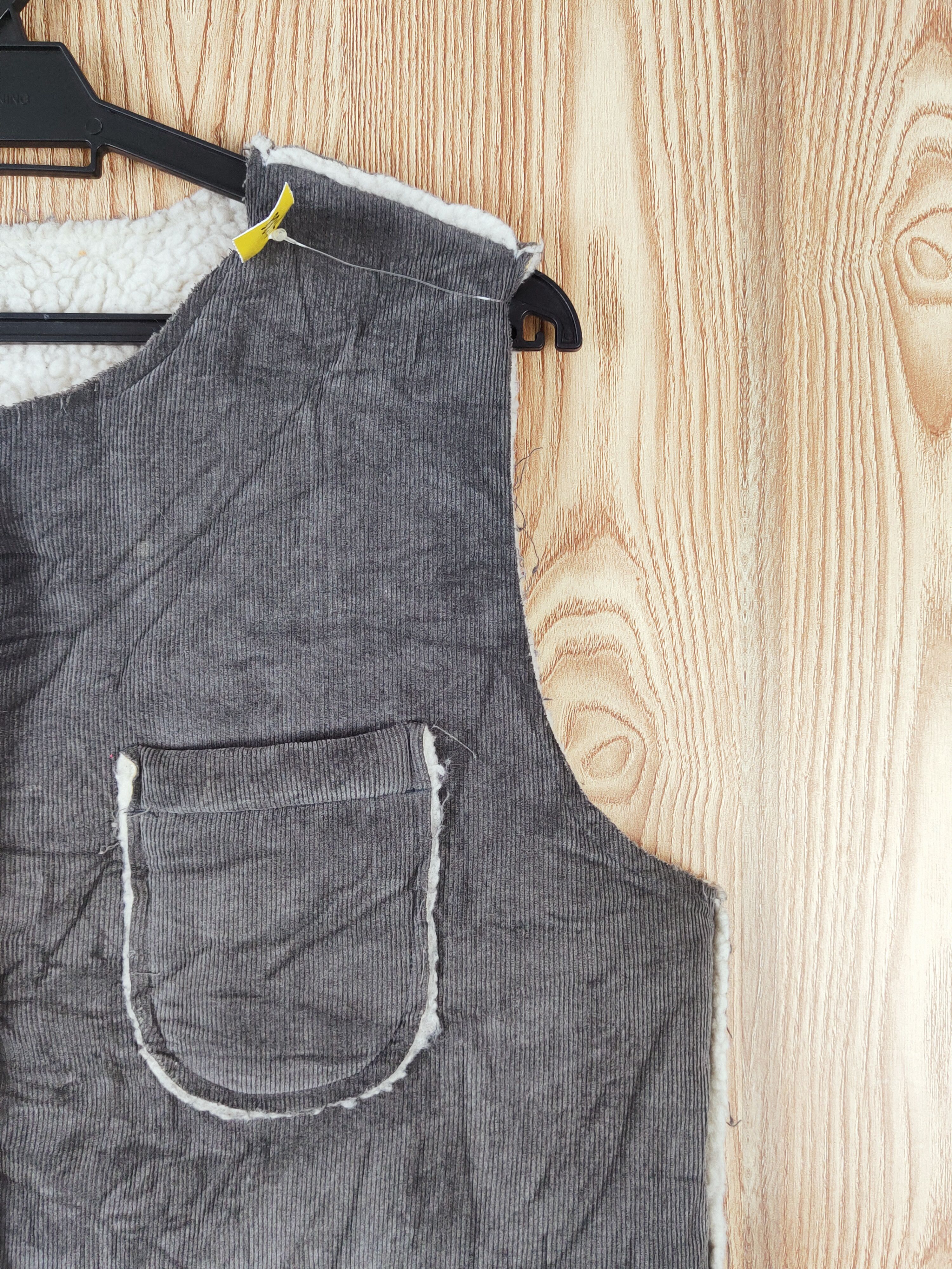 Japanese Brand Japanese Brand Gray Corduroy Vests #W170 Size M / US 6-8 / IT 42-44 - 6 Thumbnail
