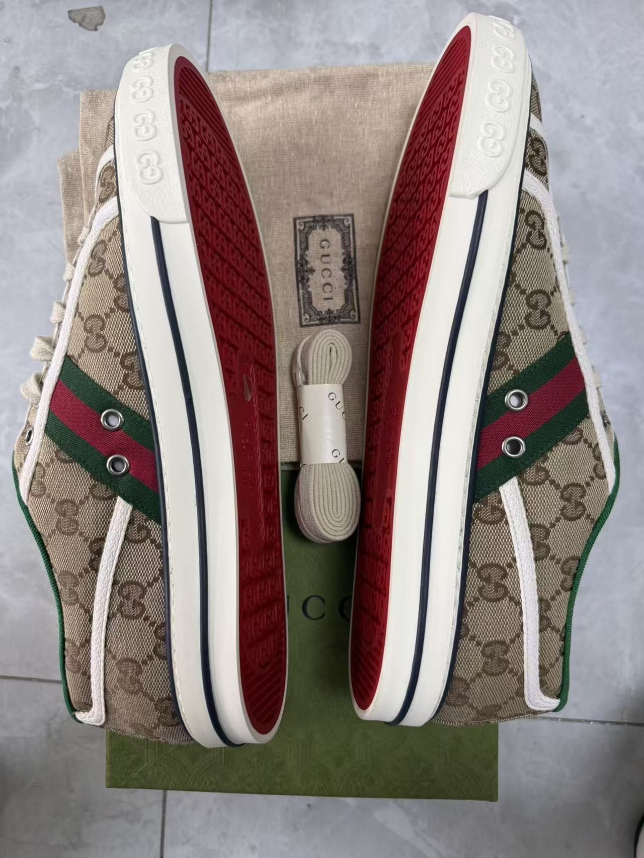 Gucci Gucci Low-Top Sneakers Size US 9.5 / EU 42-43 - 7 Thumbnail