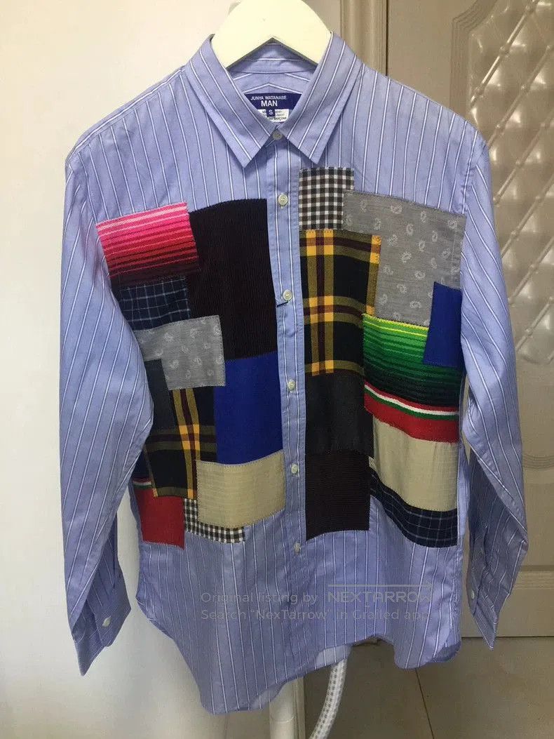 Junya Watanabe Junya Watanabe Man Patchwork Shirt. Size US S / EU 44-46 / 1 - 1 Thumbnail