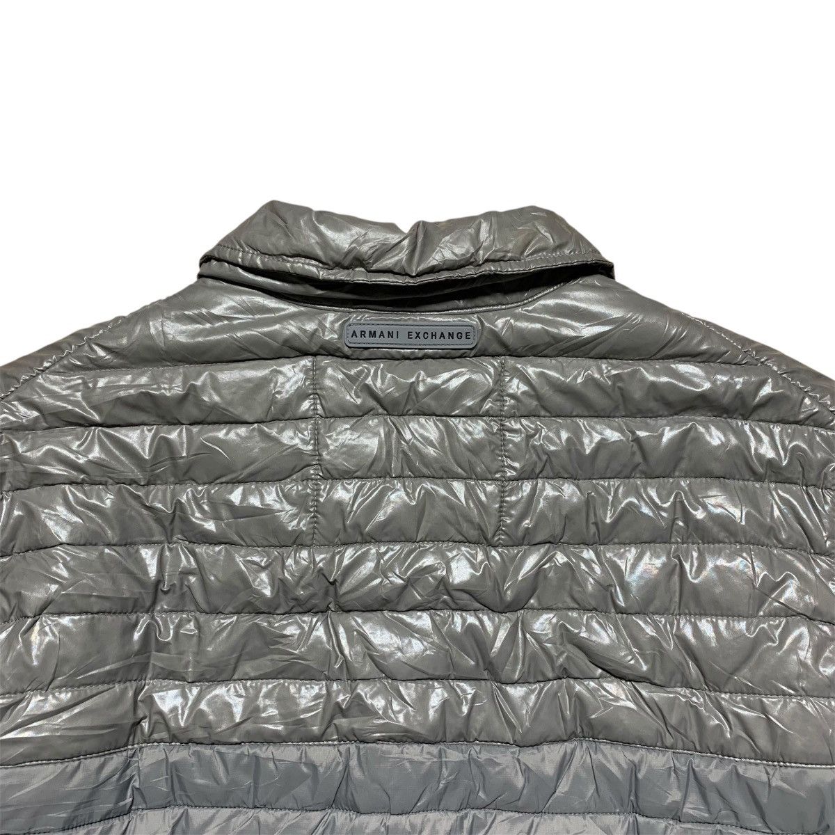 Armani Armani Exchange Nylon Puffer Jacket Grey Size US L / EU 52-54 / 3 - 9 Thumbnail