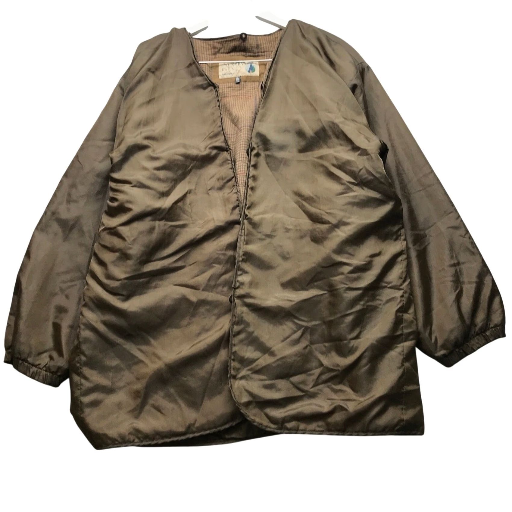 Vintage VINTAGE Northbay Canvas Barn Coat Mens XL Tall Removable Liner Coat Size US XL / EU 56 / 4 - 6 Thumbnail
