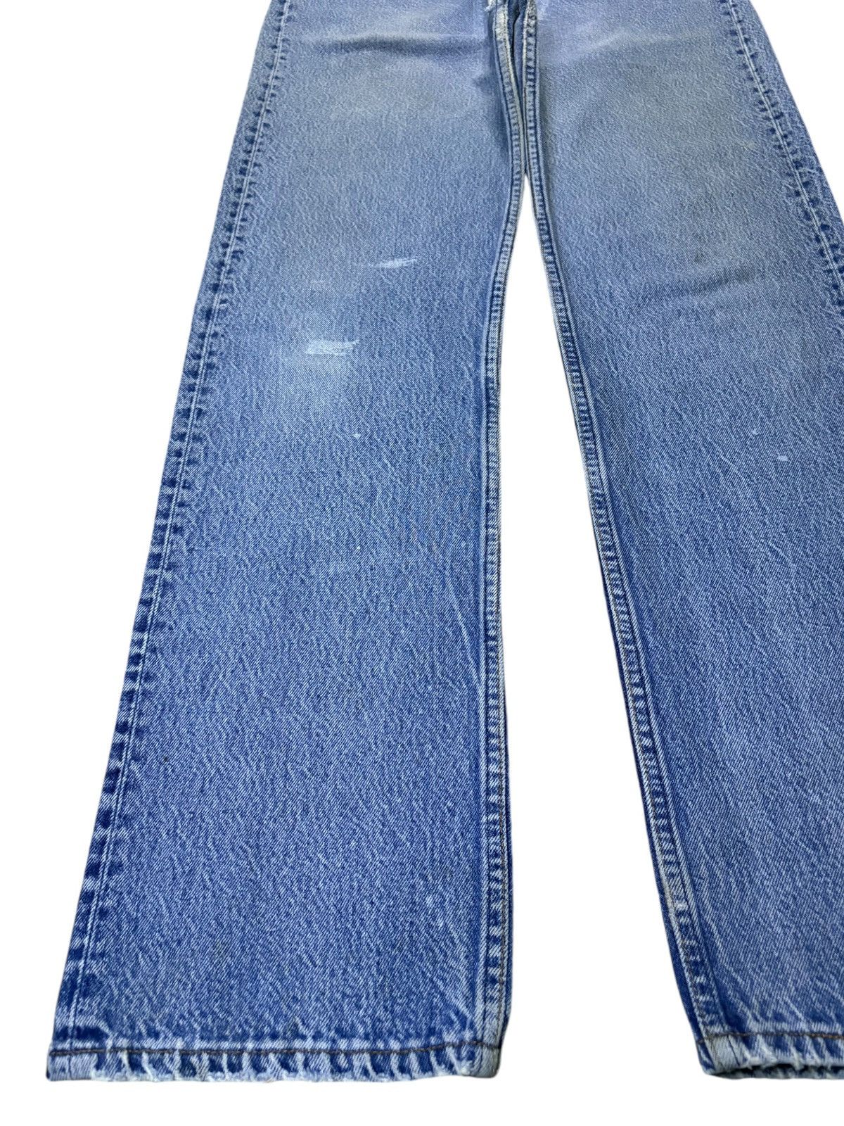 Levi's Vintage 80s Levis 501xx Blue Wash Distressed Jeans Size US 31 - 6 Thumbnail