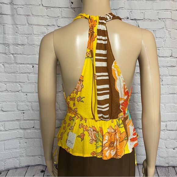 Free People NWT New Free People Hot Tropics Mango Combo Tank Size XS Size XS / US 0-2 / IT 36-38 - 5 Thumbnail