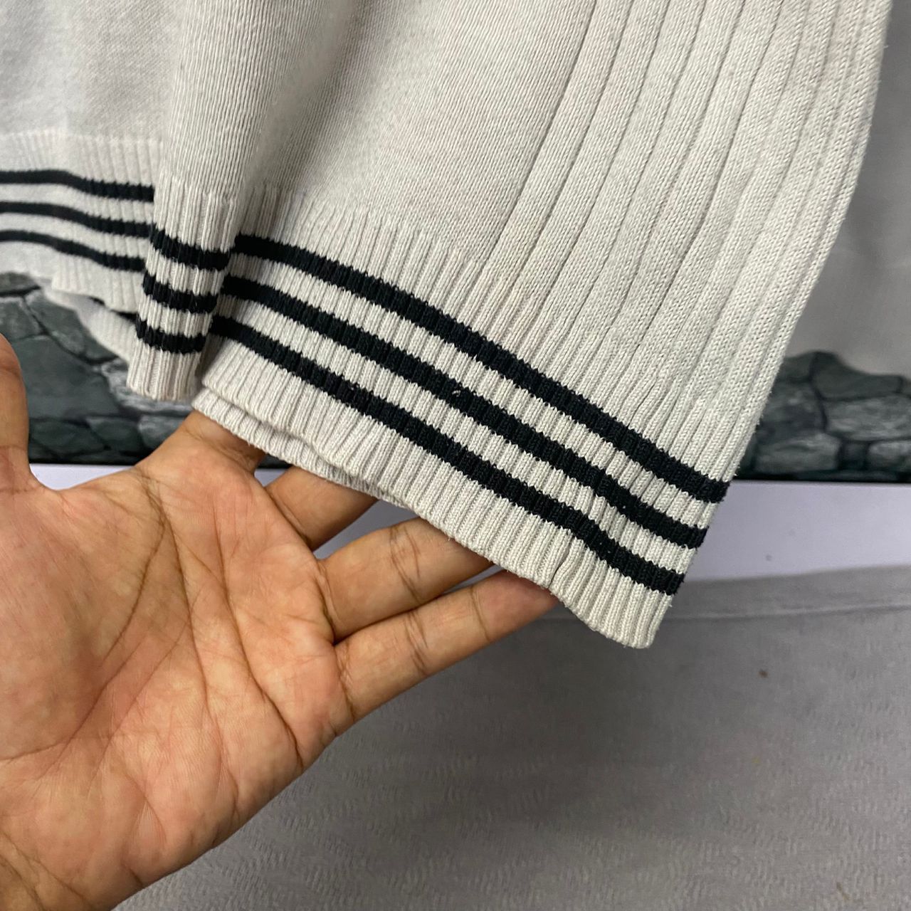 Adidas 💥 Best Offer💥 Vintage Adidas Knitwear Cardigan Size US M / EU 48-50 / 2 - 10 Thumbnail