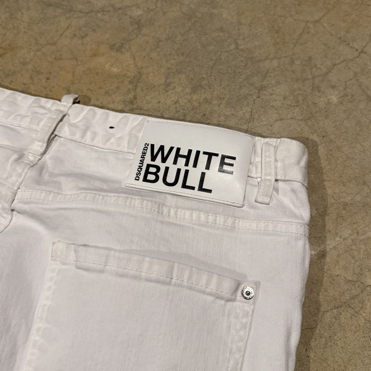 Dsquared2 Dsquared2 White Bull Cool Guy Logo Denim Jeans Size US 40 / EU 56 - 10 Thumbnail