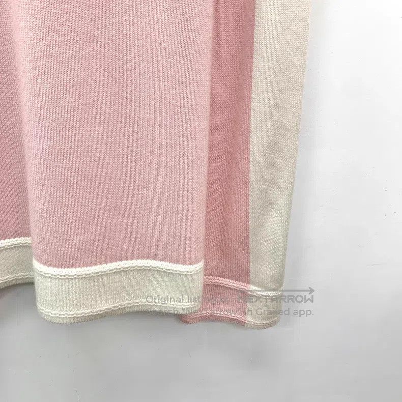 Chanel Chanel 24C pink logo sequin embroidery cashmere round-neck Size M / US 6-8 / IT 42-44 - 4 Thumbnail