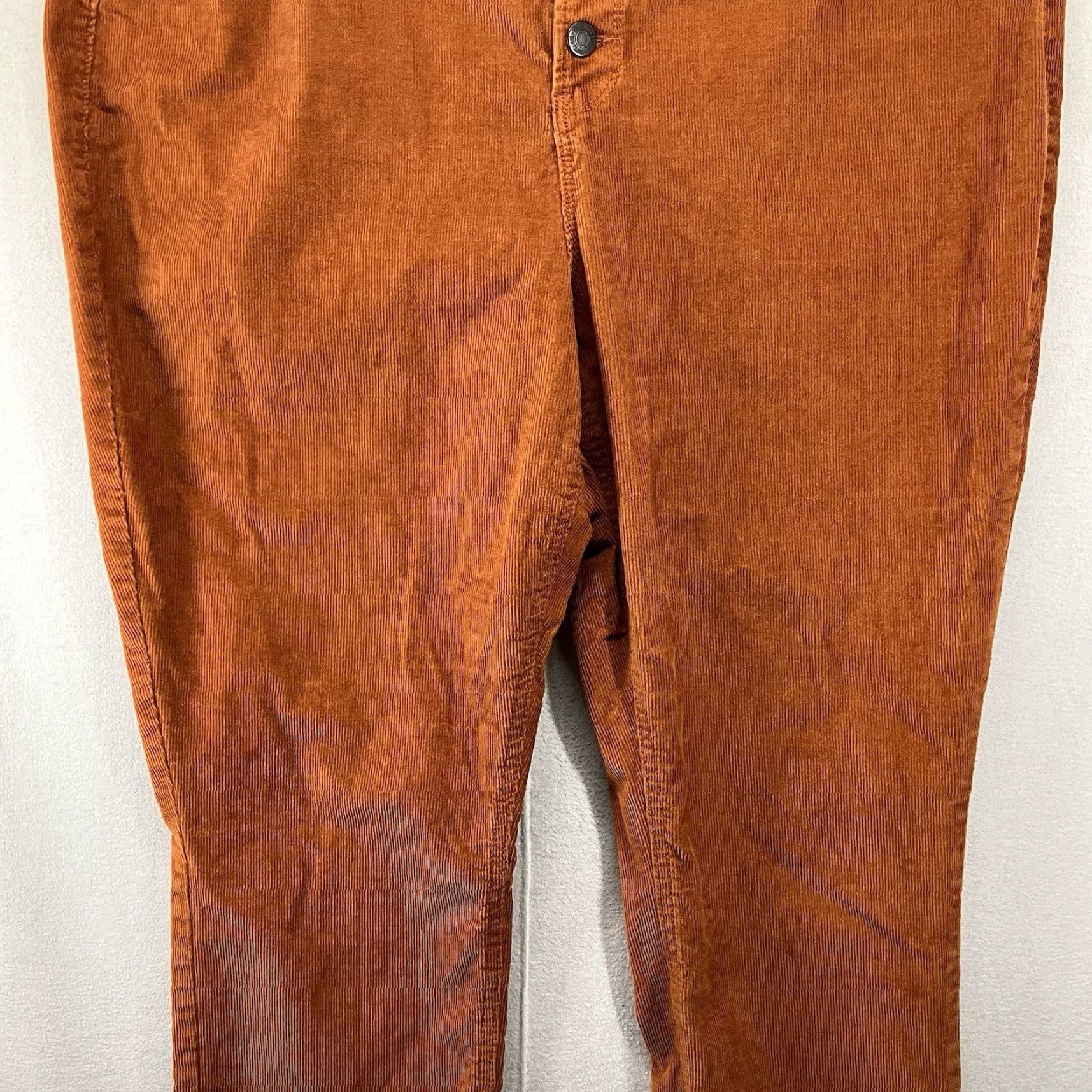 Old Navy Old Navy Rockstar Super Skinny Corduroy Pants 18 High Rise Slimming Fit Spice of Life Womens Size 40" / US 18 - 6 Thumbnail