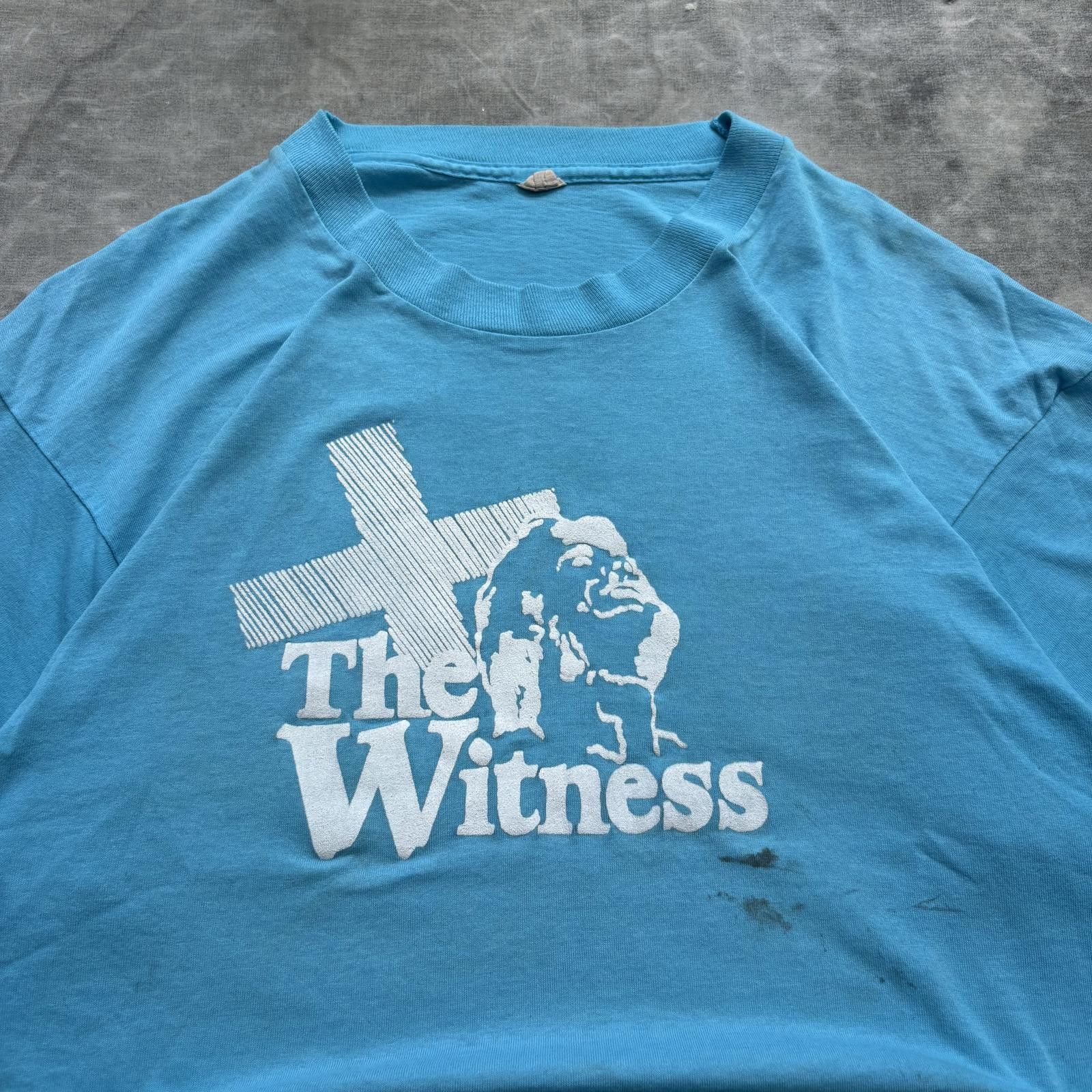 Other Vintage 80s Distressed The Witness Jesus Life Giver Shirt Size US M / EU 48-50 / 2 - 3 Thumbnail