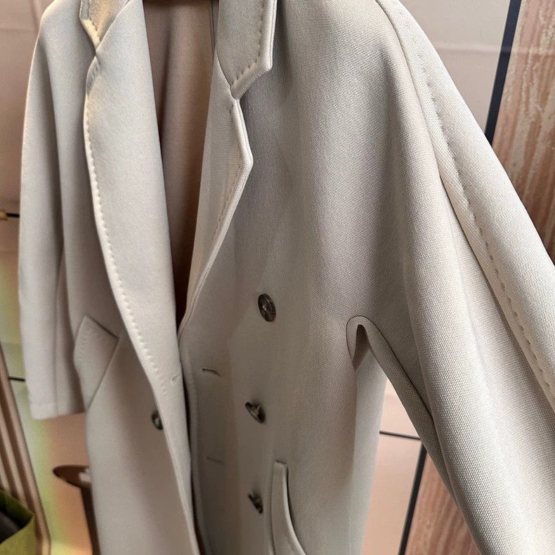 Max Mara Max Mara Beige Long Coat Size M / US 6-8 / IT 42-44 - 3 Thumbnail