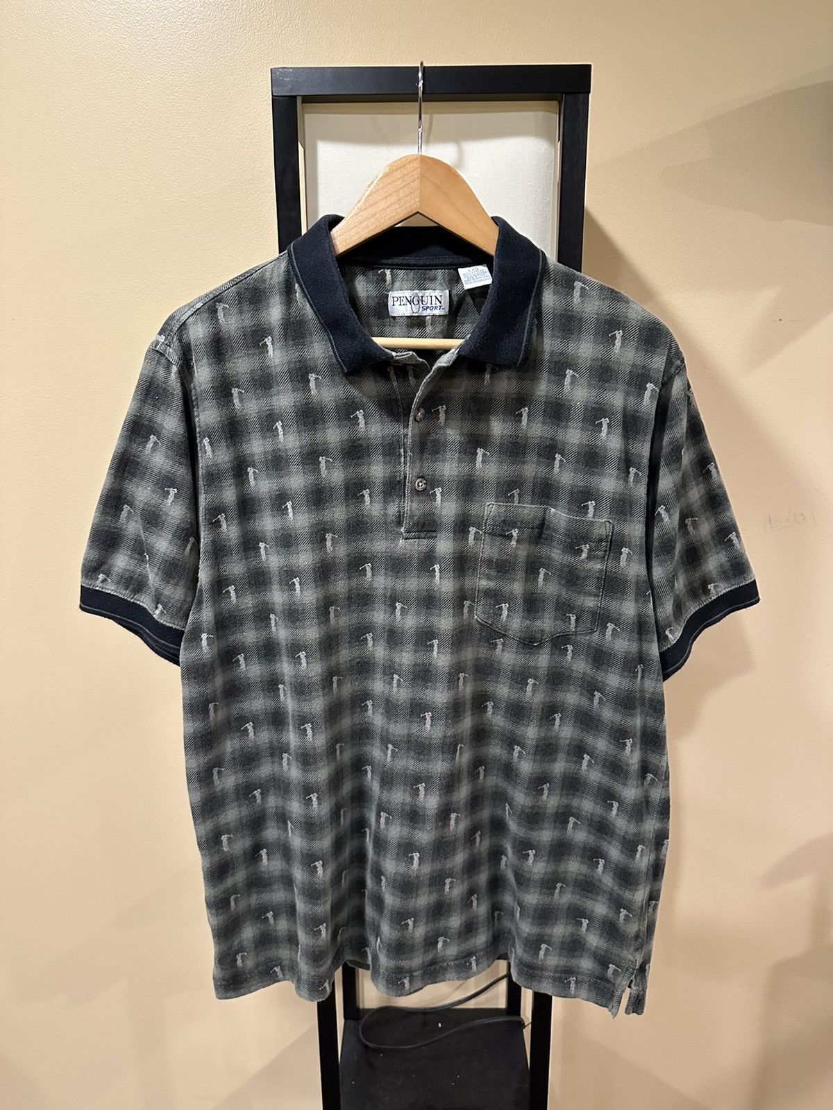 Golf Wang Vintage Penguin Sport Golf Fancy Polo Shirt Size US L / EU 52-54 / 3 - 10 Thumbnail