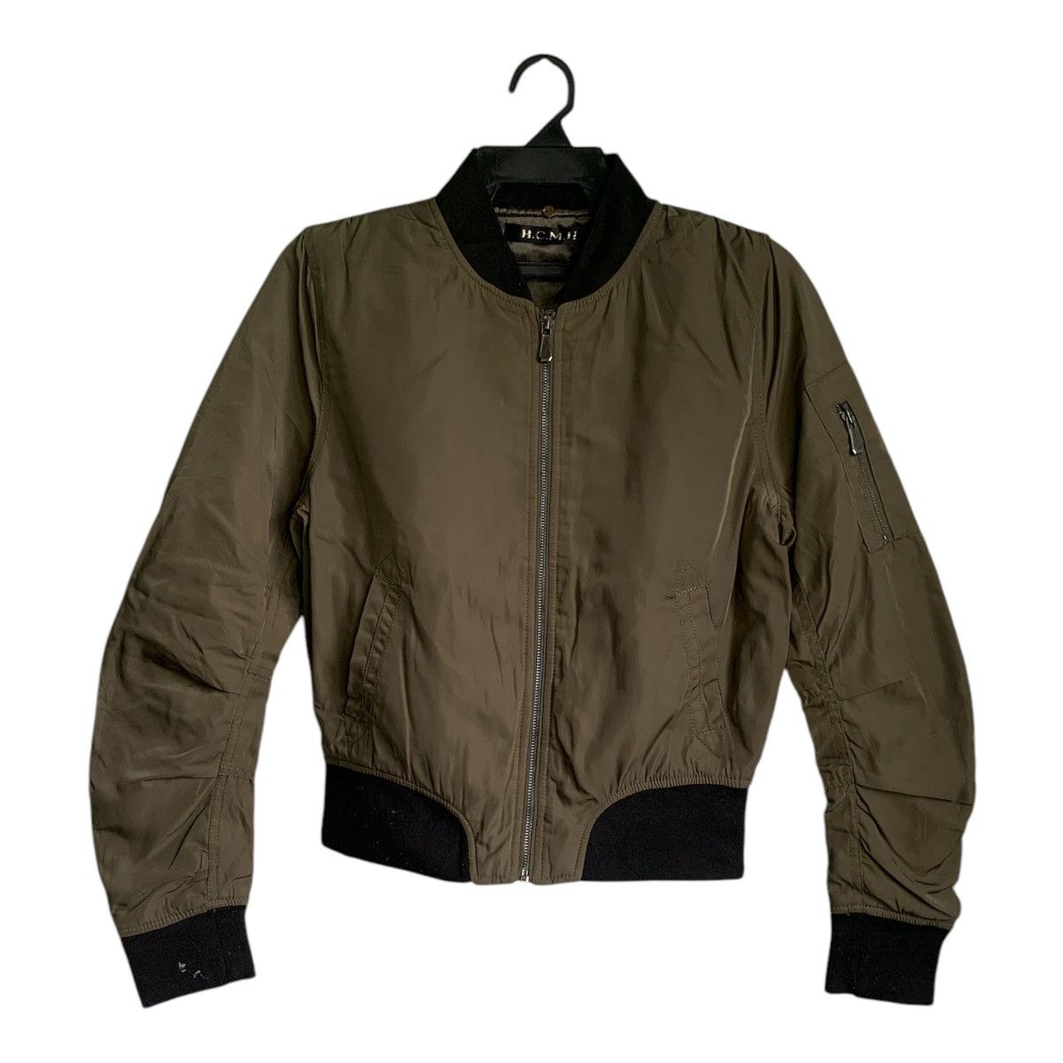 Japanese Brand Rare Design Vintage H.C.M ll Bombers Jacket Size L / US 10 / IT 46 - 1 Thumbnail