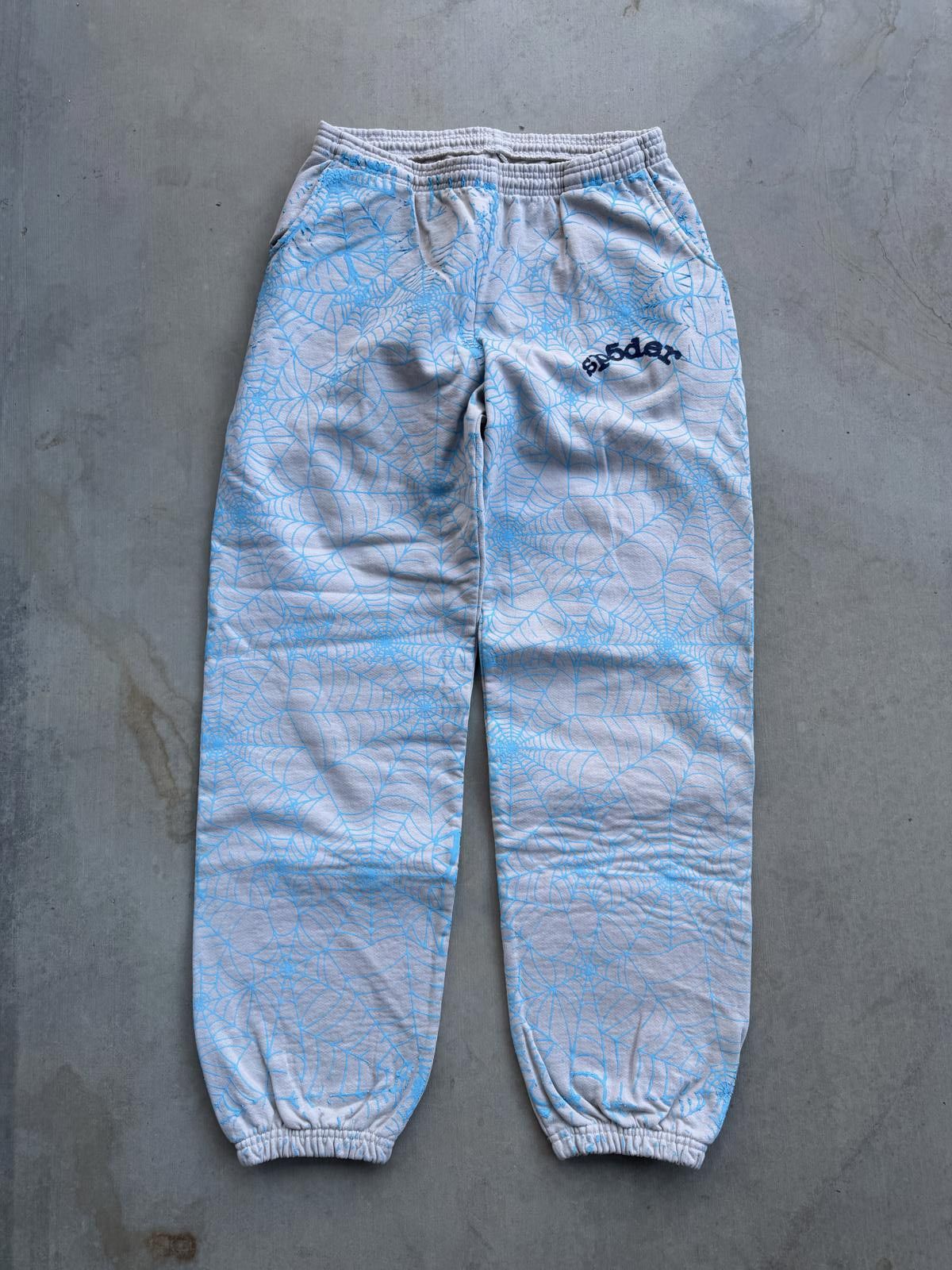 Other Sp5der AOP Web Sweatpants Heather Grey Size XL New Authentic Size US 36 / EU 52 - 1 Thumbnail