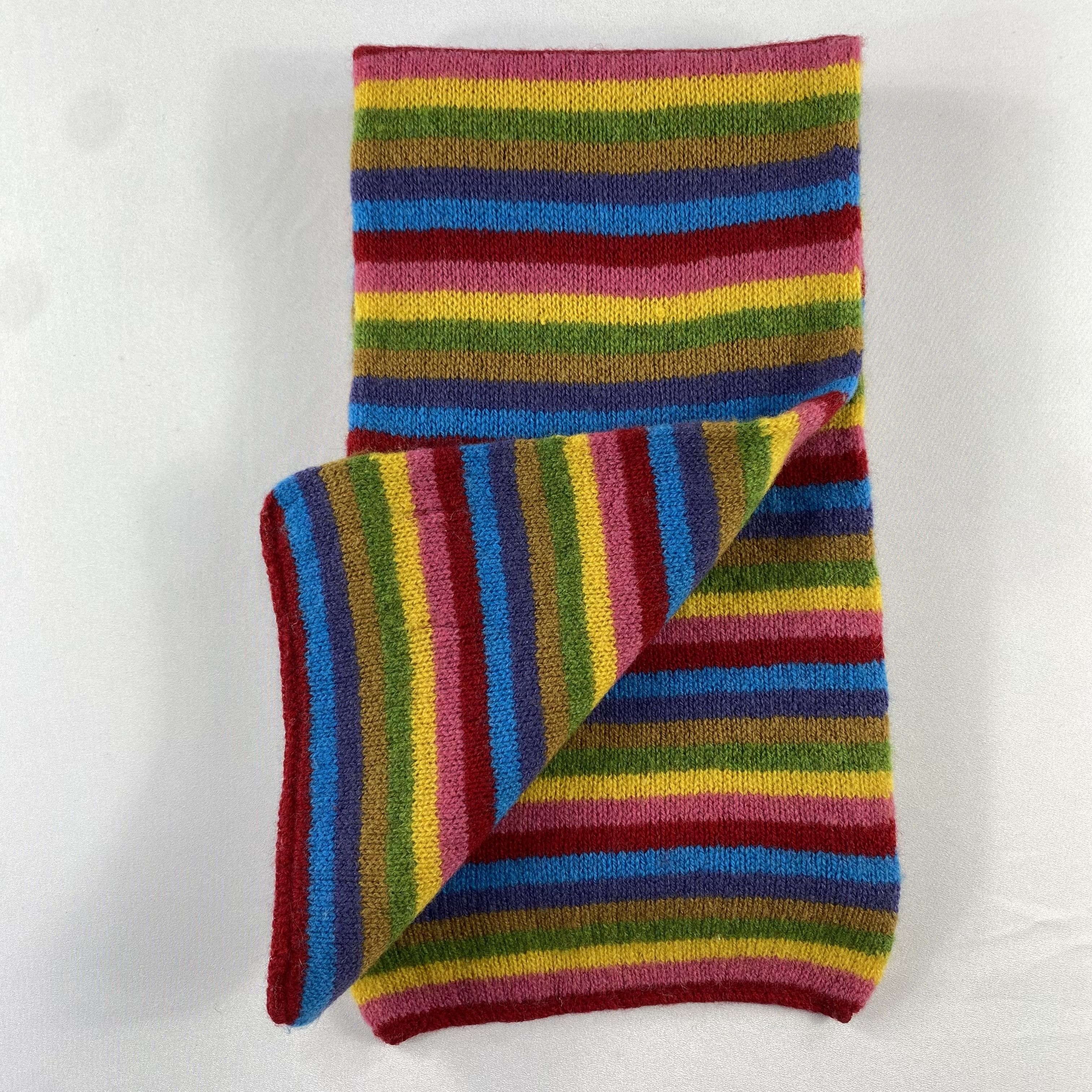 Vintage Glen Gordon Stripe Scarf Neck Wrap Muffler Size ONE SIZE - 4 Thumbnail