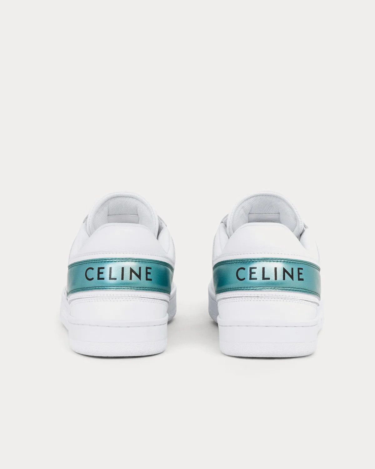 Celine o1bcso1str0924 Trainer Low Lace-up Sneaker Calfskin Size US 12 / IT 42 - 3 Thumbnail