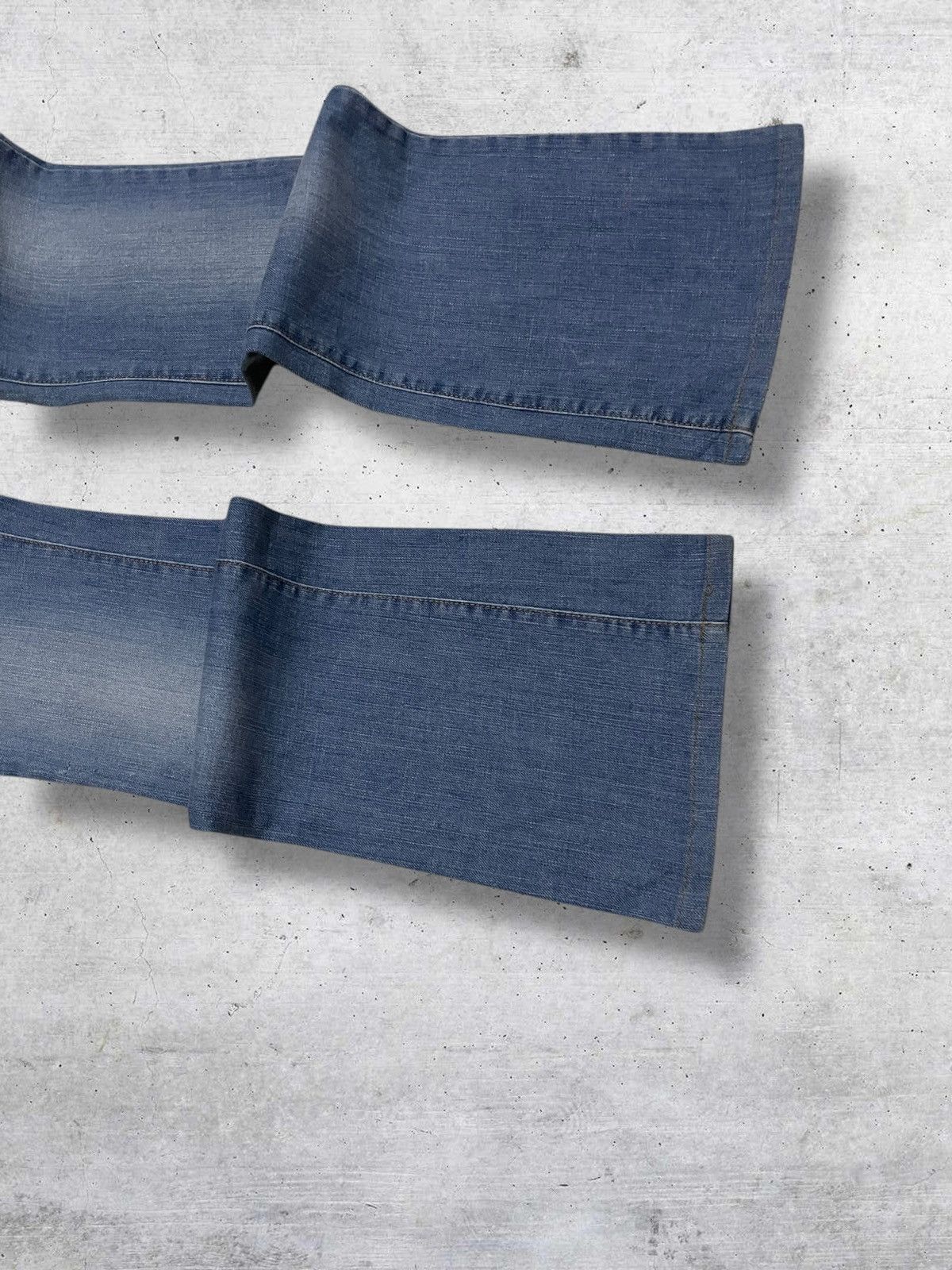Dolce & Gabbana VINTAGE DOLCE & GABBANA DESIGNER 90S RARE FLARED BLUE WASHED Size US 28 / EU 44 - 5 Thumbnail