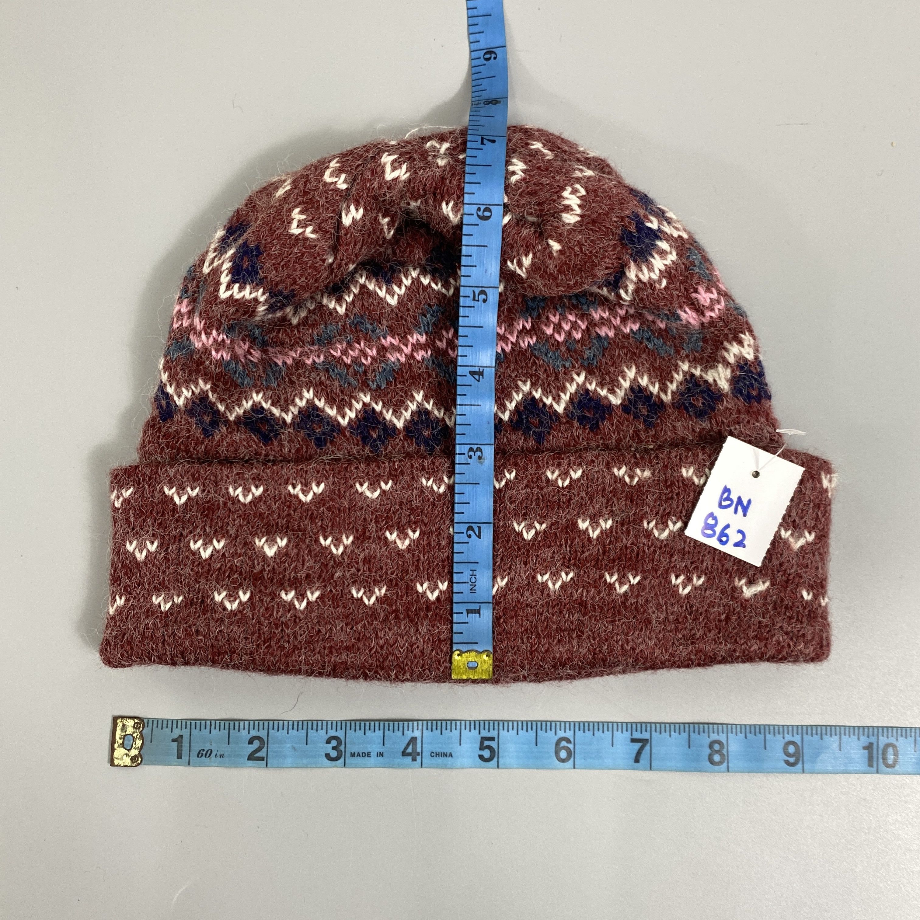 Japanese Brand Christmast Snow Cap Beanie Hats -BN862 Size ONE SIZE - 5 Thumbnail