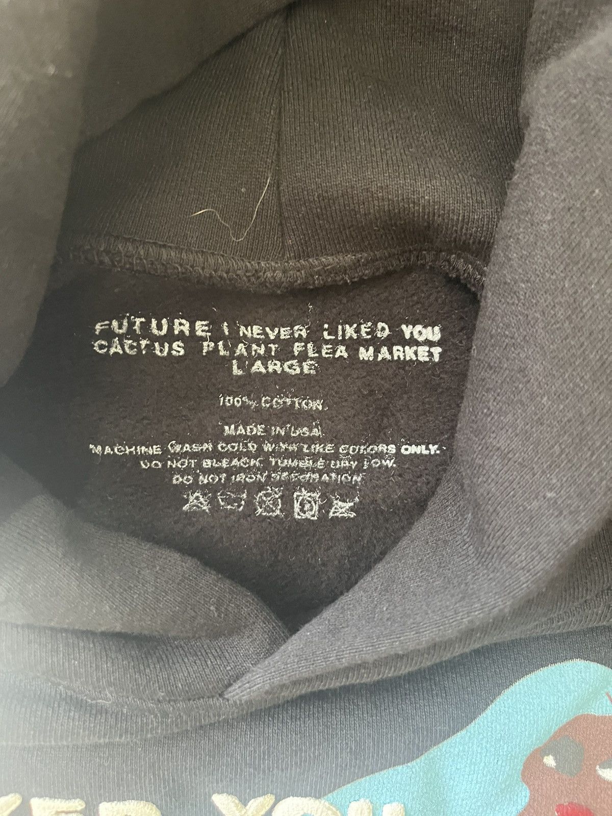Cactus Plant Flea Market × Future Cactus Plant Flea Market x Future I Never Liked You Hoodie Size US L / EU 52-54 / 3 - 3 Thumbnail