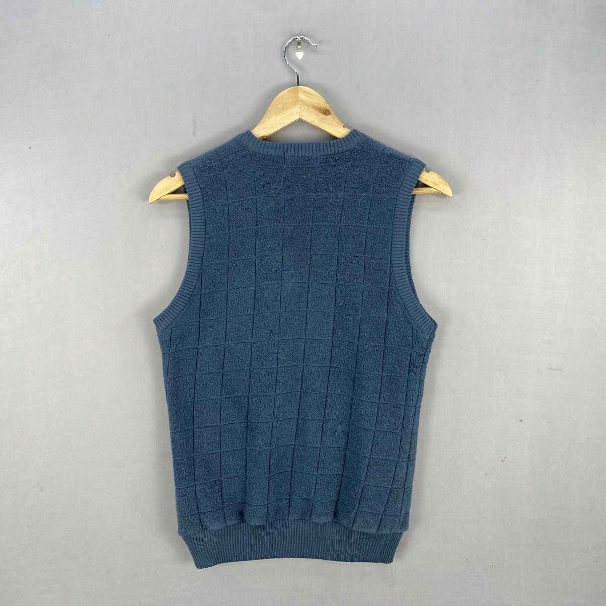 Japanese Brand Lindbergh Japan Made Vintage Knit Vest Size US XS / EU 42 / 0 - 4 Thumbnail