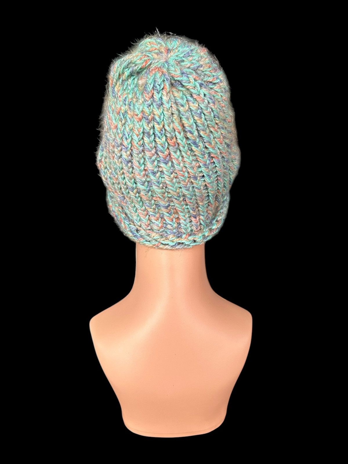 Japanese Brand × Kapital × Vintage Crochet Knitted Handmade Hairy Beanie Hats Size ONE SIZE - 3 Thumbnail