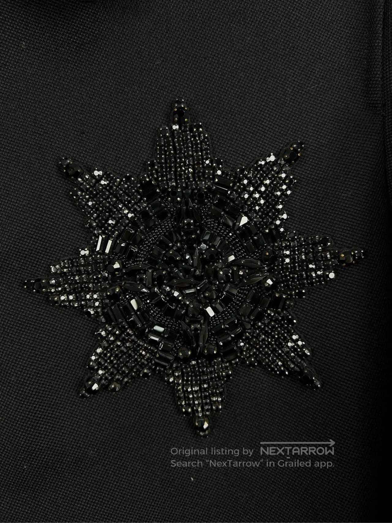 Alexander McQueen Alexander McQueen Crystal Embellished Jacket. Size US L / EU 52-54 / 3 - 3 Thumbnail