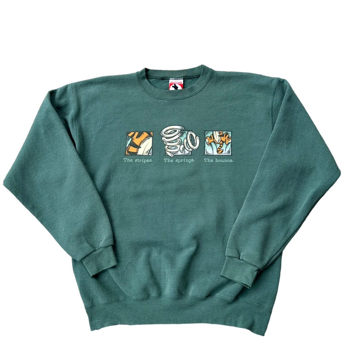 Mickey Mouse × Vintage Vintage mickey mouse the tiger sweatshirt Size US L / EU 52-54 / 3 - 2 Thumbnail
