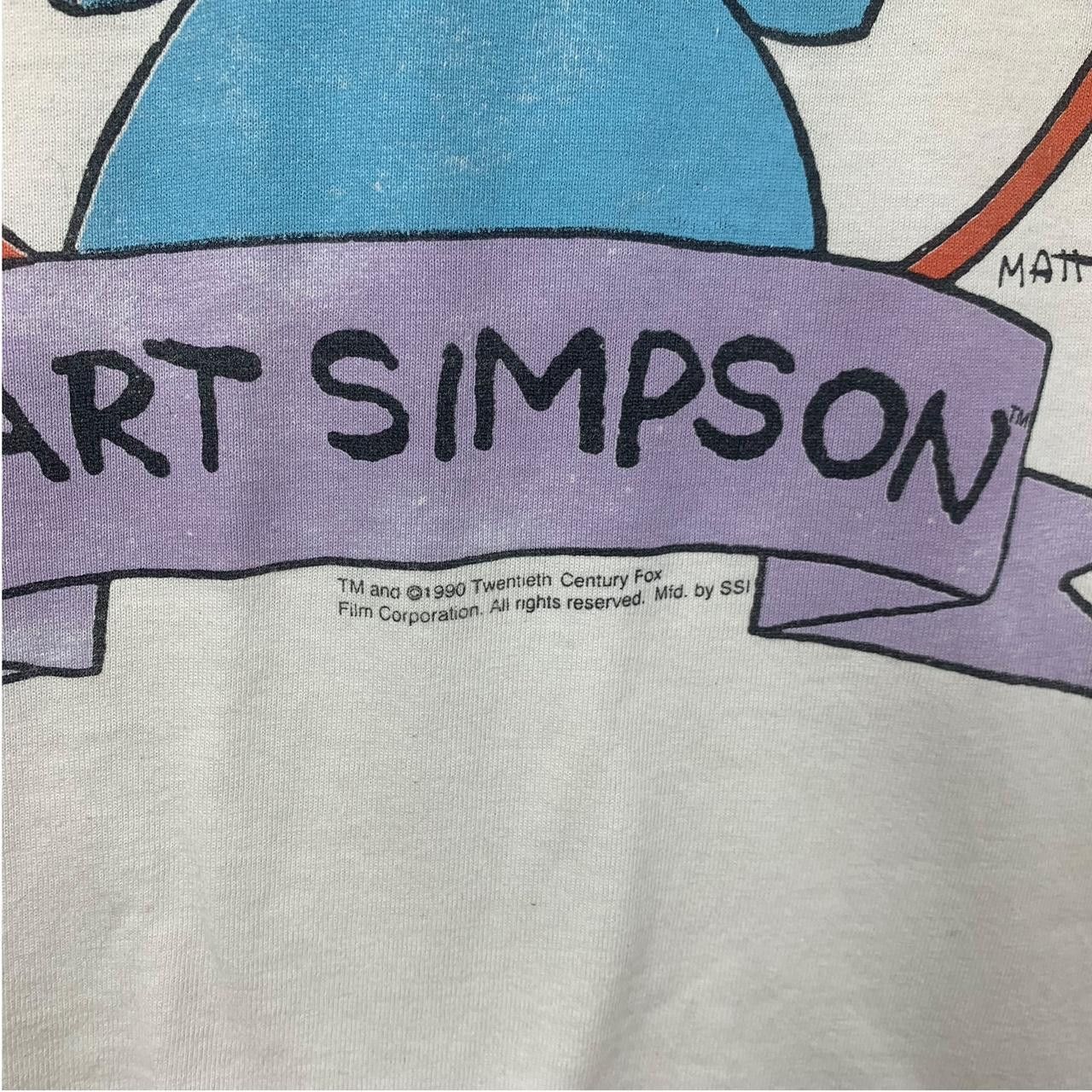 The Simpsons Vintage 1991 THE SIMPSON BART Dont Have A Cow Tee Size US M / EU 48-50 / 2 - 7 Thumbnail