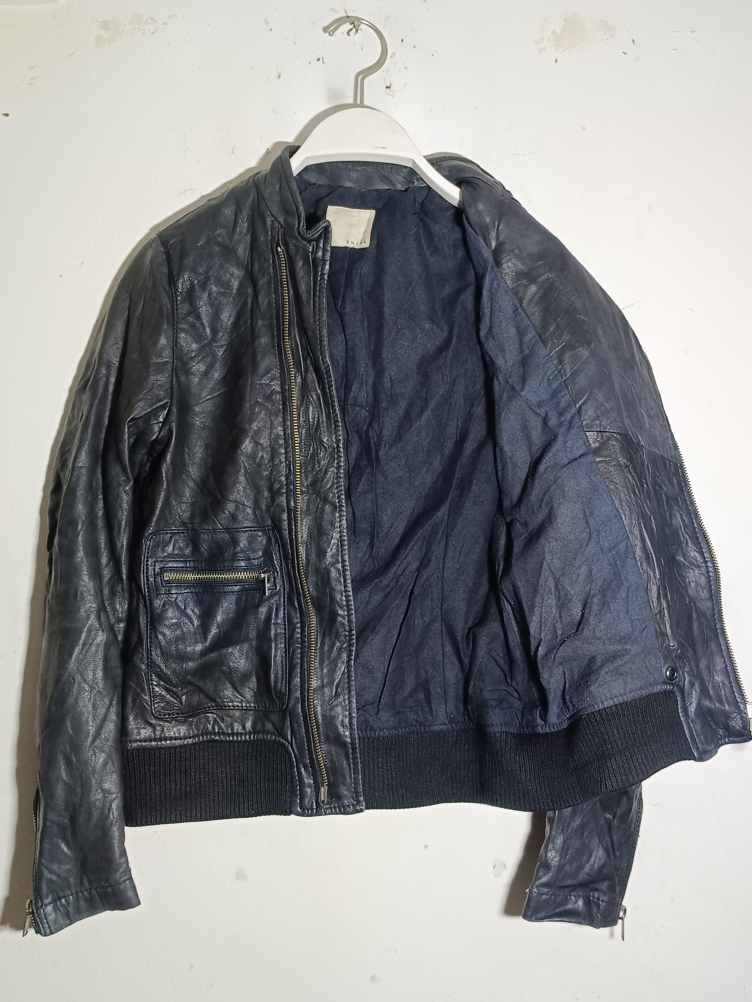 14th Addiction × If Six Was Nine × KMRii Vintage Japanese sheepskin leather jacket Size US M / EU 48-50 / 2 - 5 Thumbnail