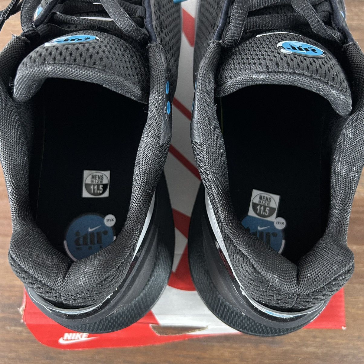 Nike Nike Air Max Pulse Black Grey Laser Blue Size M11.5/W13 Size US 11.5 / EU 44-45 - 5 Thumbnail