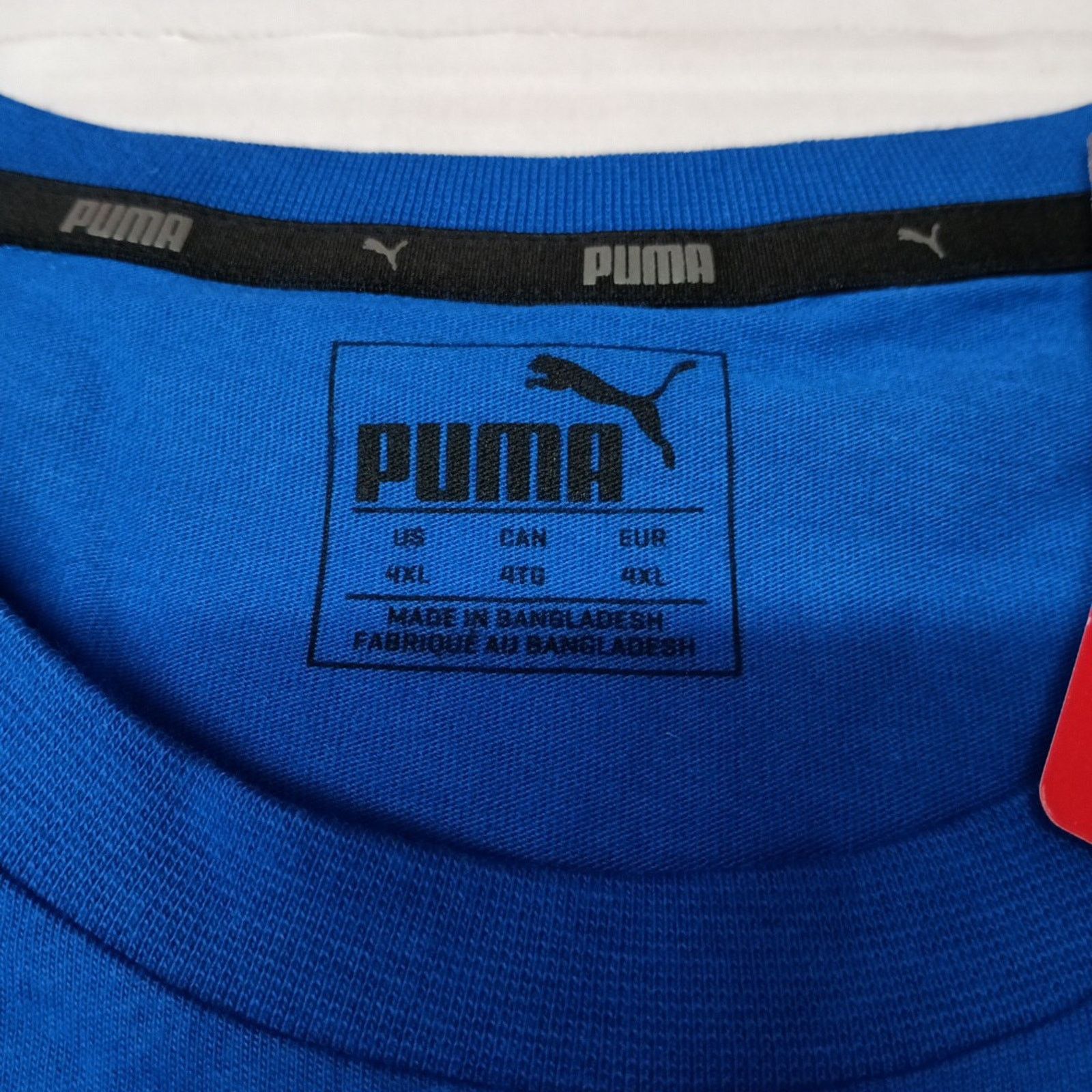Puma PUMA T-Shirt Men's 4XL Blue Regular Fit Alpha No. 1 Tee Size US XXL / EU 58 / 5 - 4 Thumbnail