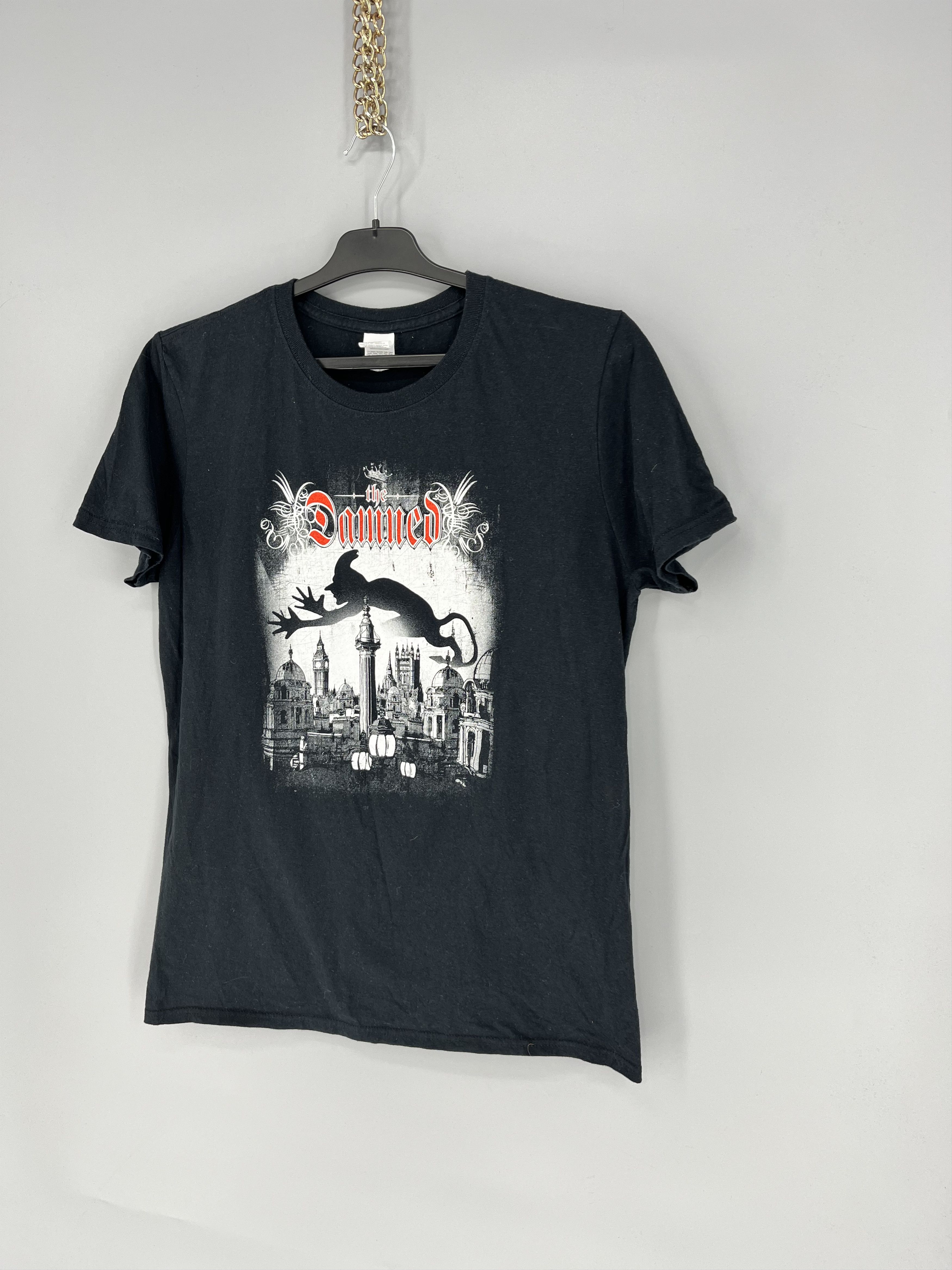 Band Tees Vintage 90s The DAMNED Punk Rock T-Shirt Rare Retro Hype Y2K Size US M / EU 48-50 / 2 - 3 Thumbnail