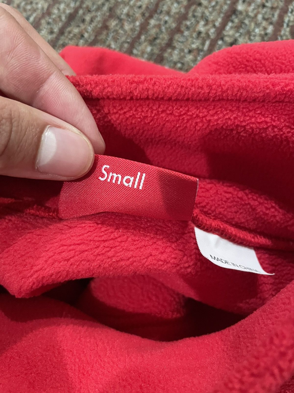 Supreme Supreme Polartec Mock Neck Pullover (Small) Size US S / EU 44-46 / 1 - 6 Thumbnail