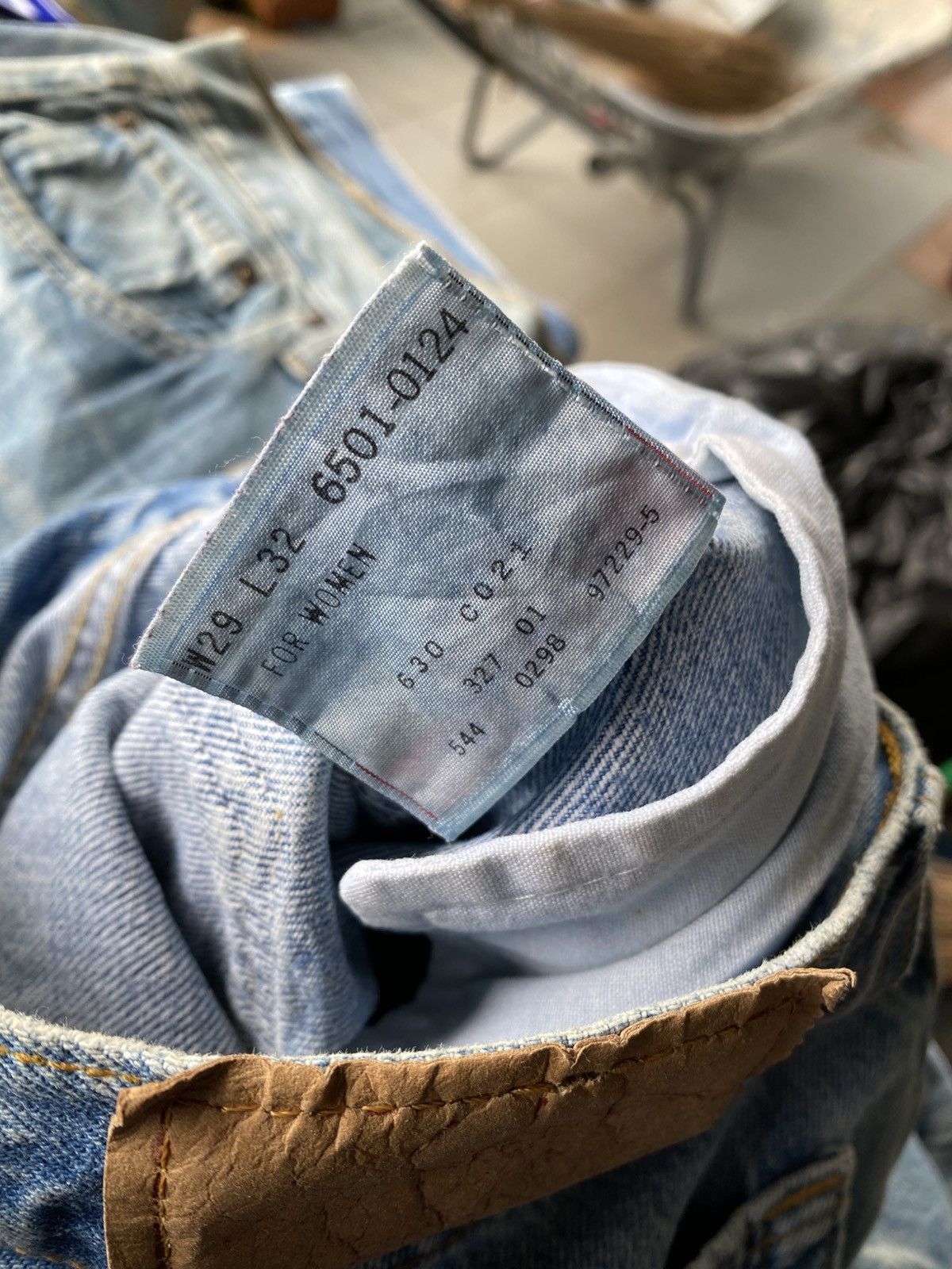 Levi's × Levi's Vintage Clothing × Vintage W28x31.5 vintage levi's 501 for women made in USA Size 28" / US 6 / IT 42 - 8 Thumbnail